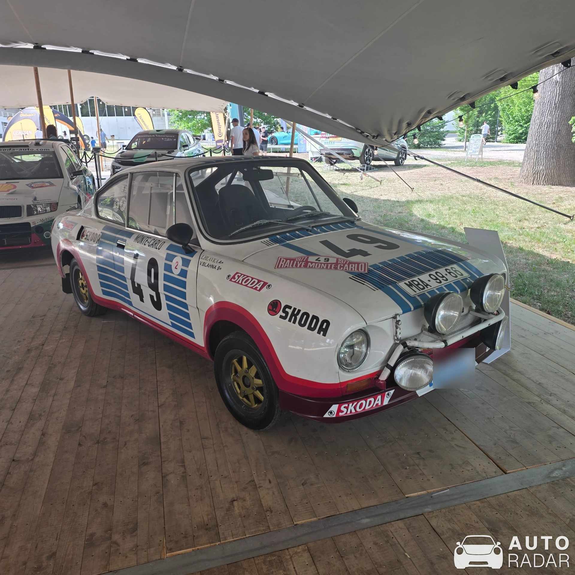 Škoda 130 RS spotted in Praha