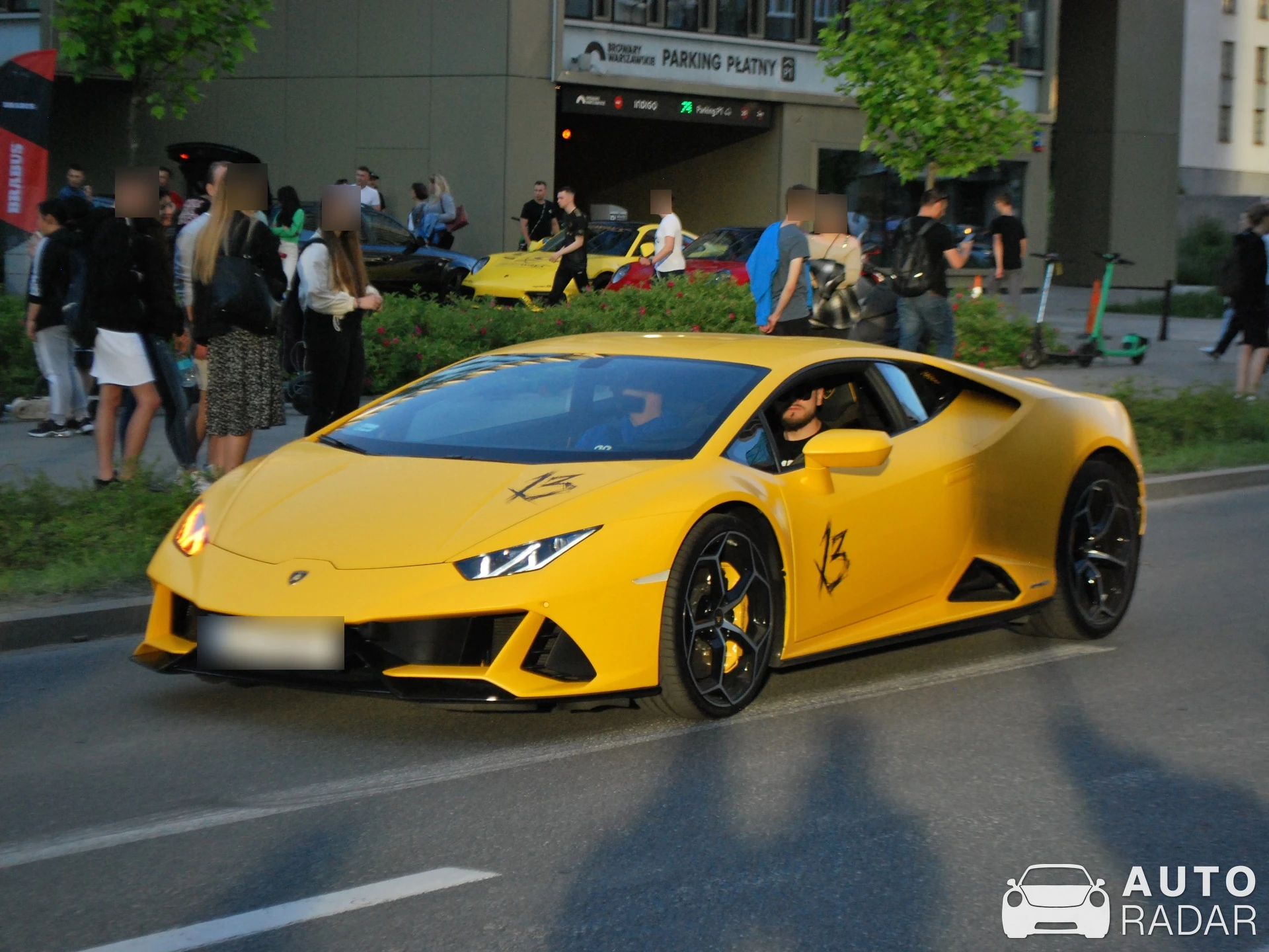 Lamborghini Huracán LP640-4 EVO spotted in Warszawa, Poland