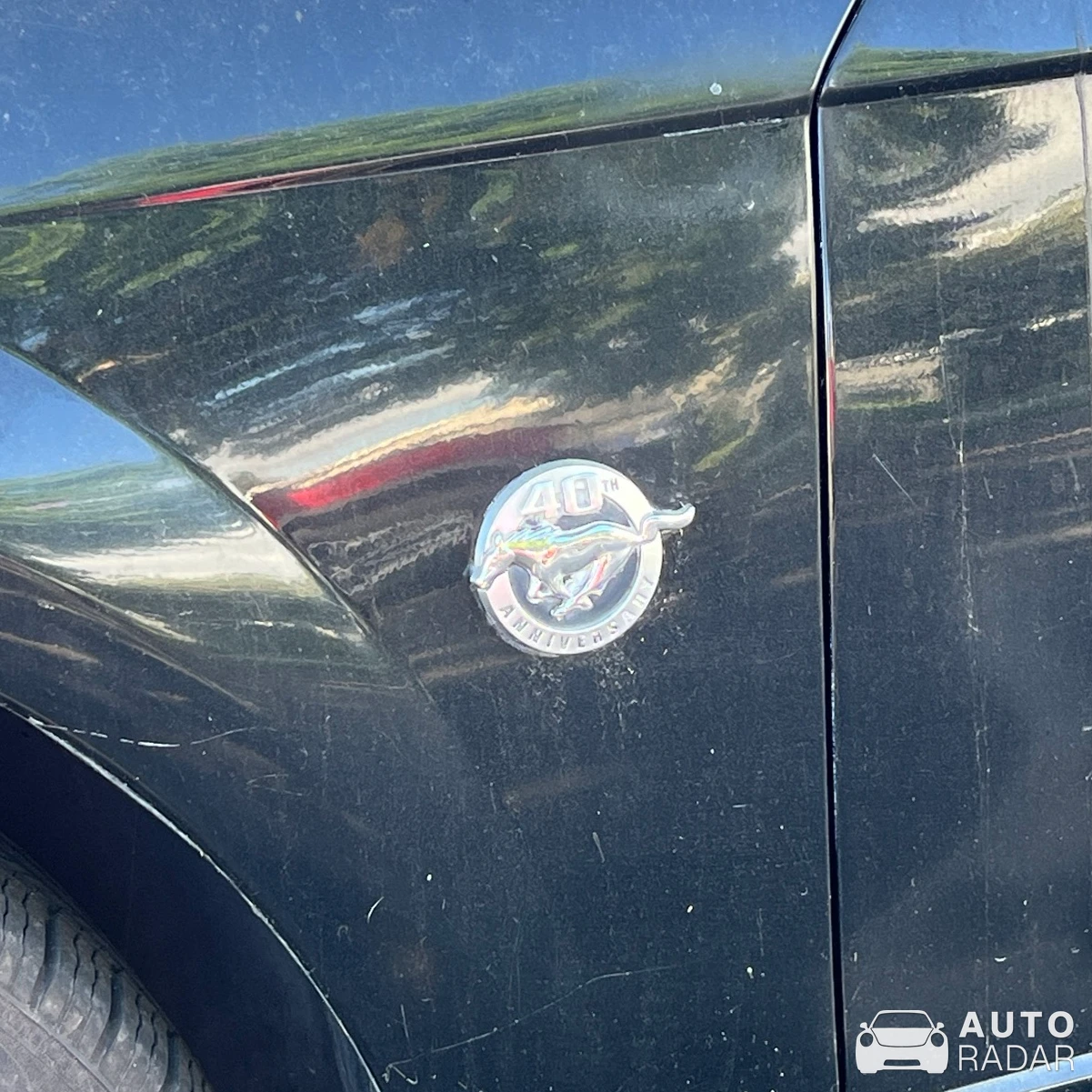 Ford Mustang GT 40th Anniversary Edition spotted in Camarillo