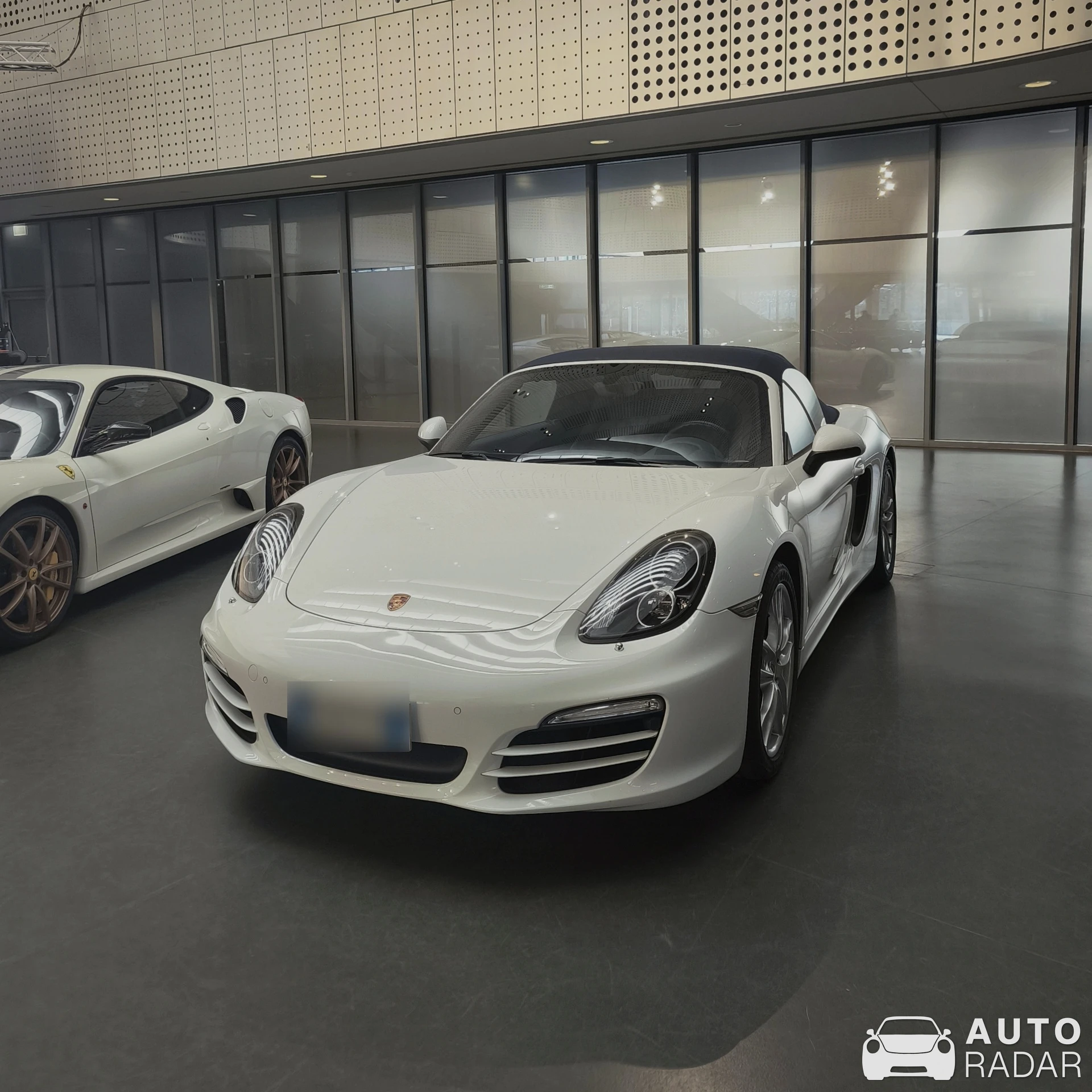 Porsche 981 Boxster spotted in Torino, Italy