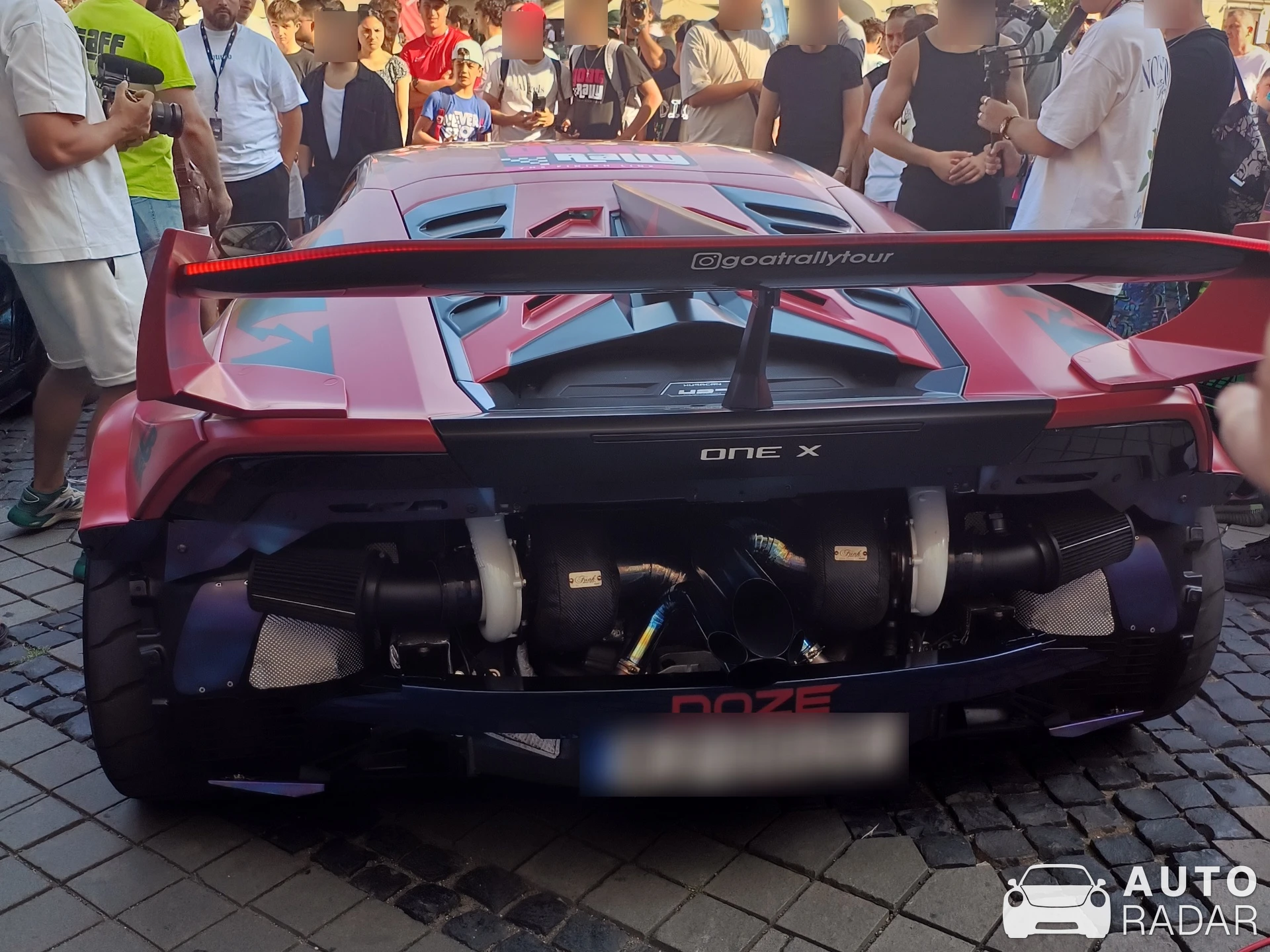 Lamborghini Huracán LP640-4 Evo Liberty Walk Widebody Doze Edition spotted in Sibiu