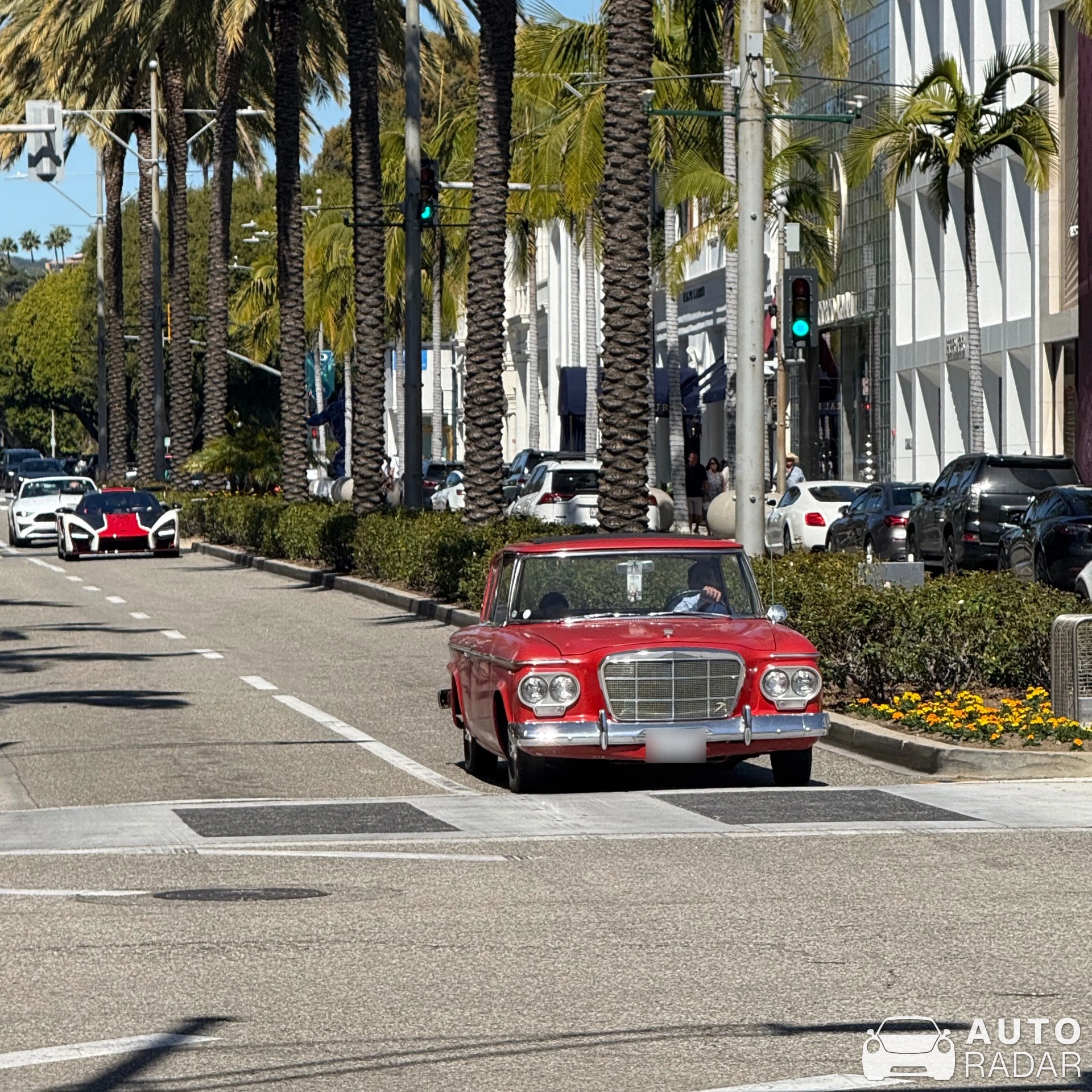 Studebaker Lark spotted in Beverly Hills