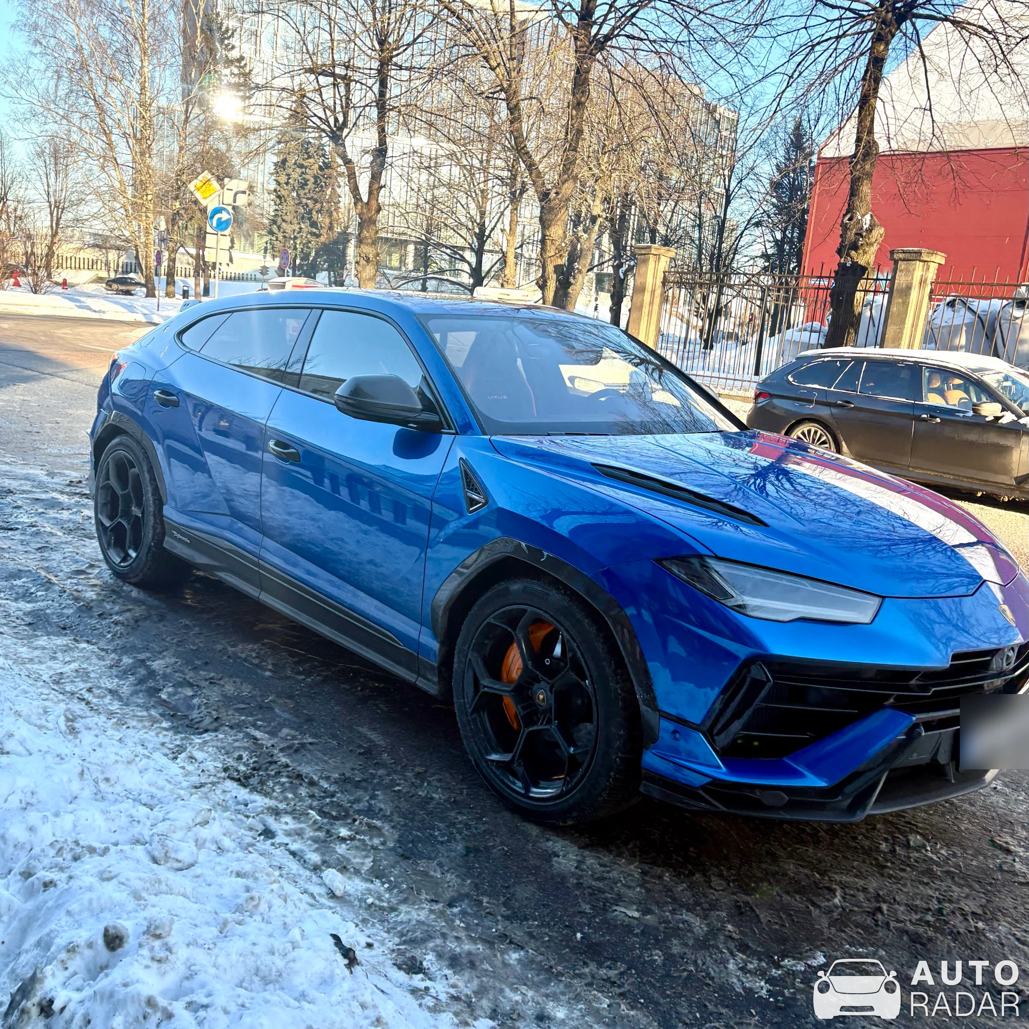 Lamborghini Urus SE spotted in Rīga, Latvia