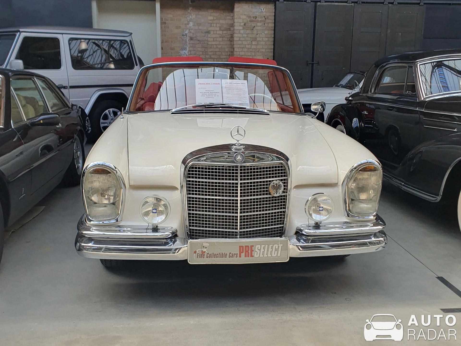 Mercedes-Benz 220 SE spotted in Berlin