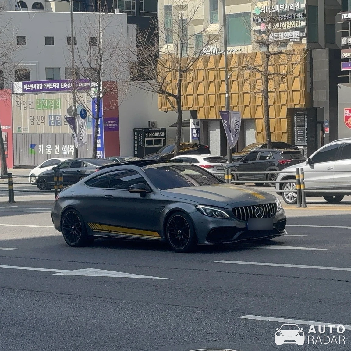 Mercedes-AMG C 63 Coupé C205 Edition 1 spotted
