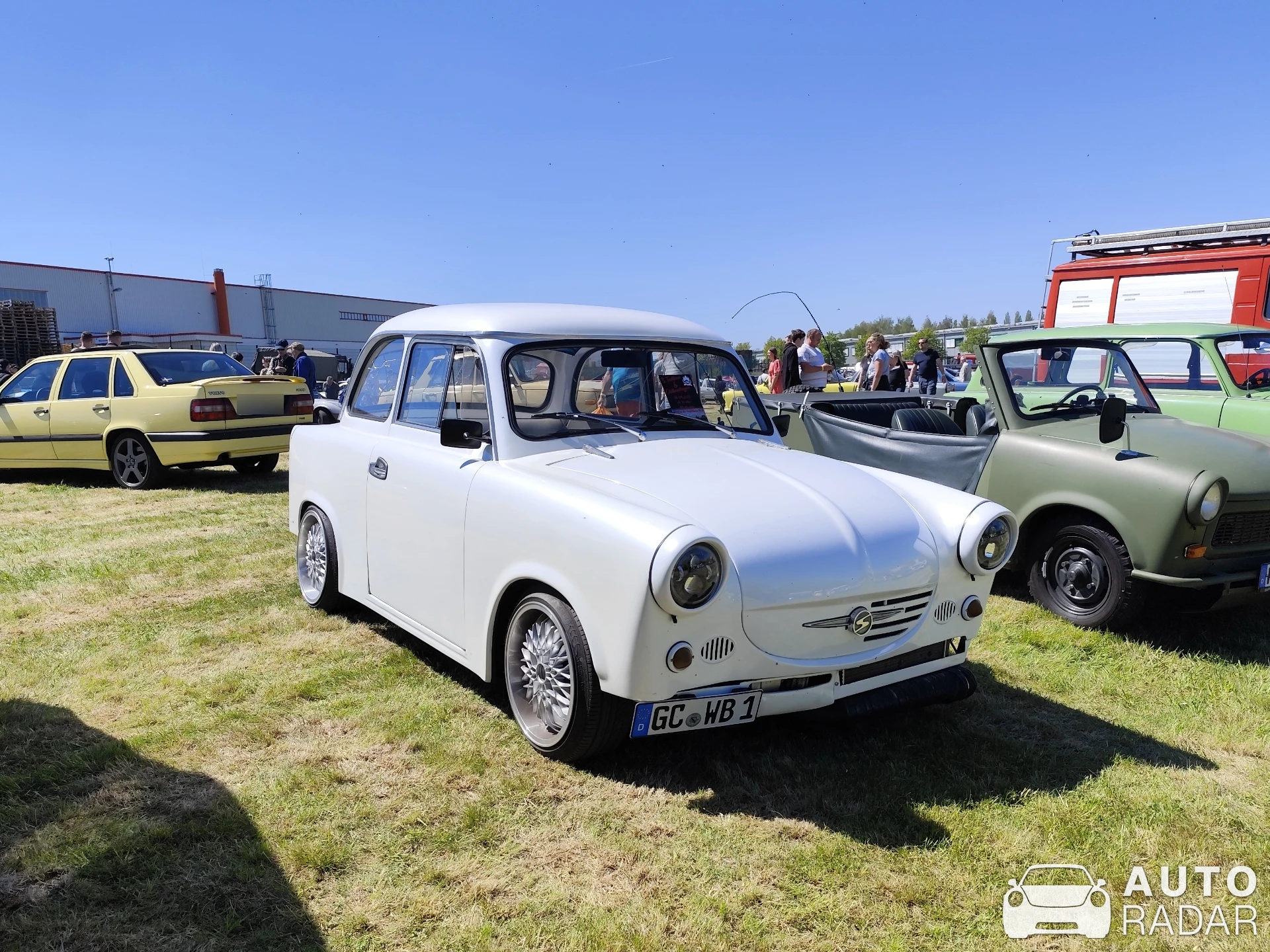 Trabant 500 spotted in Hartmannsdorf