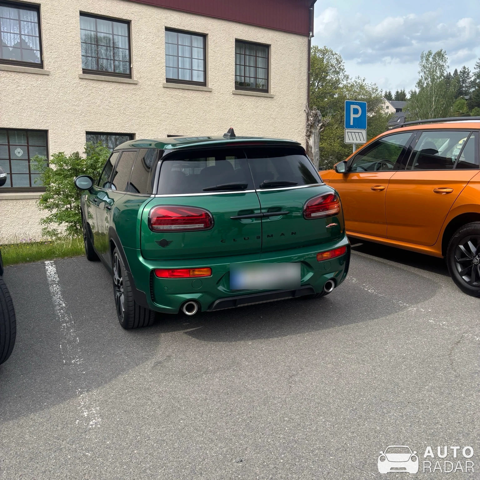 Mini F60 Countryman John Cooper Works spotted in Jöhstadt