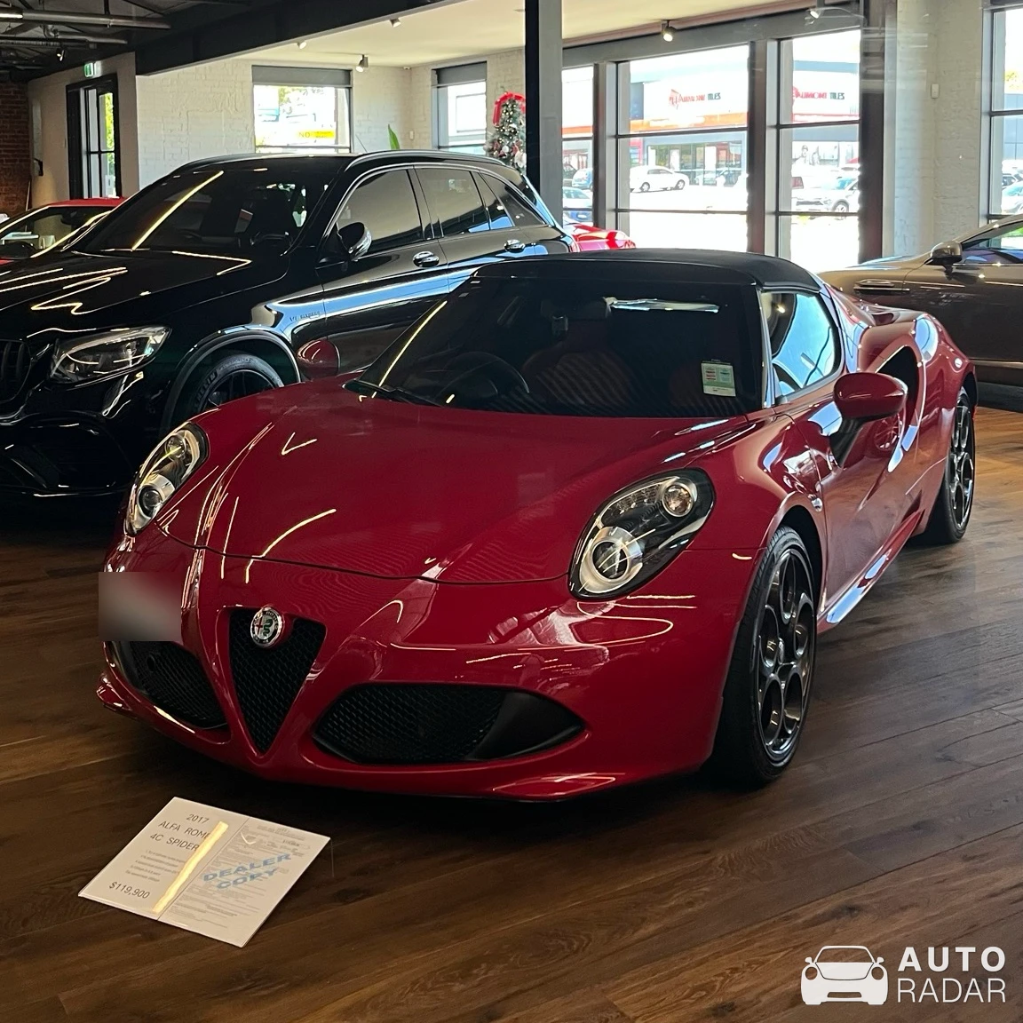 Alfa Romeo 4C Spider spotted in Richmond, Australia