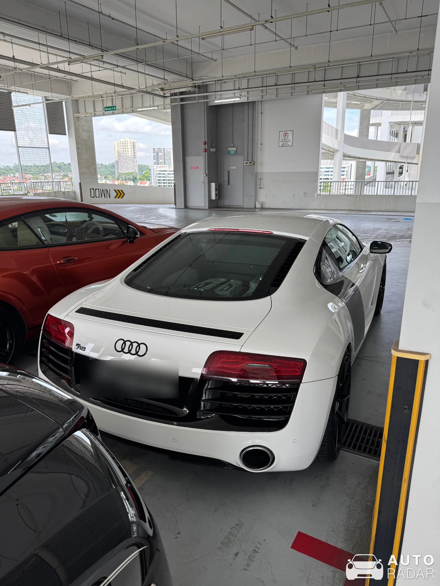 Audi R8 V8 Type 42 spotted in Singapore
