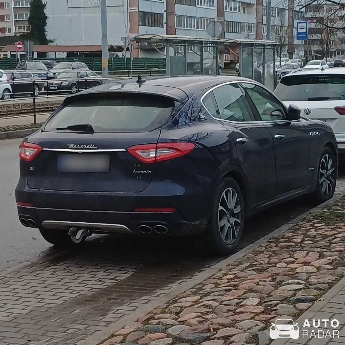 Maserati Levante spotted in Liepāja, Latvia