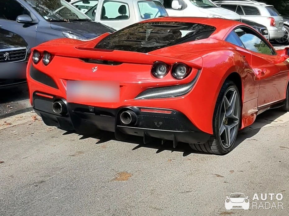 Ferrari F8 Tributo spotted in Méry-sur-Oise, France
