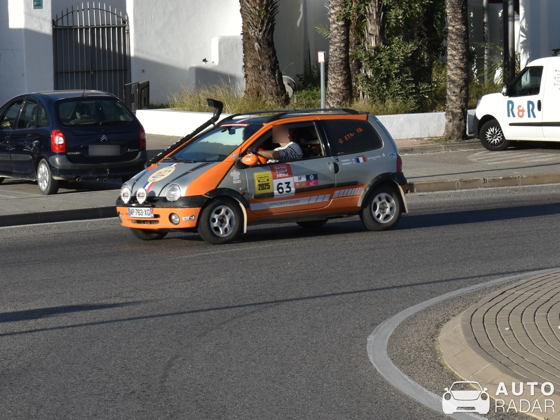 Renault Clio Rally 3  spotted in El Far d'Empordà