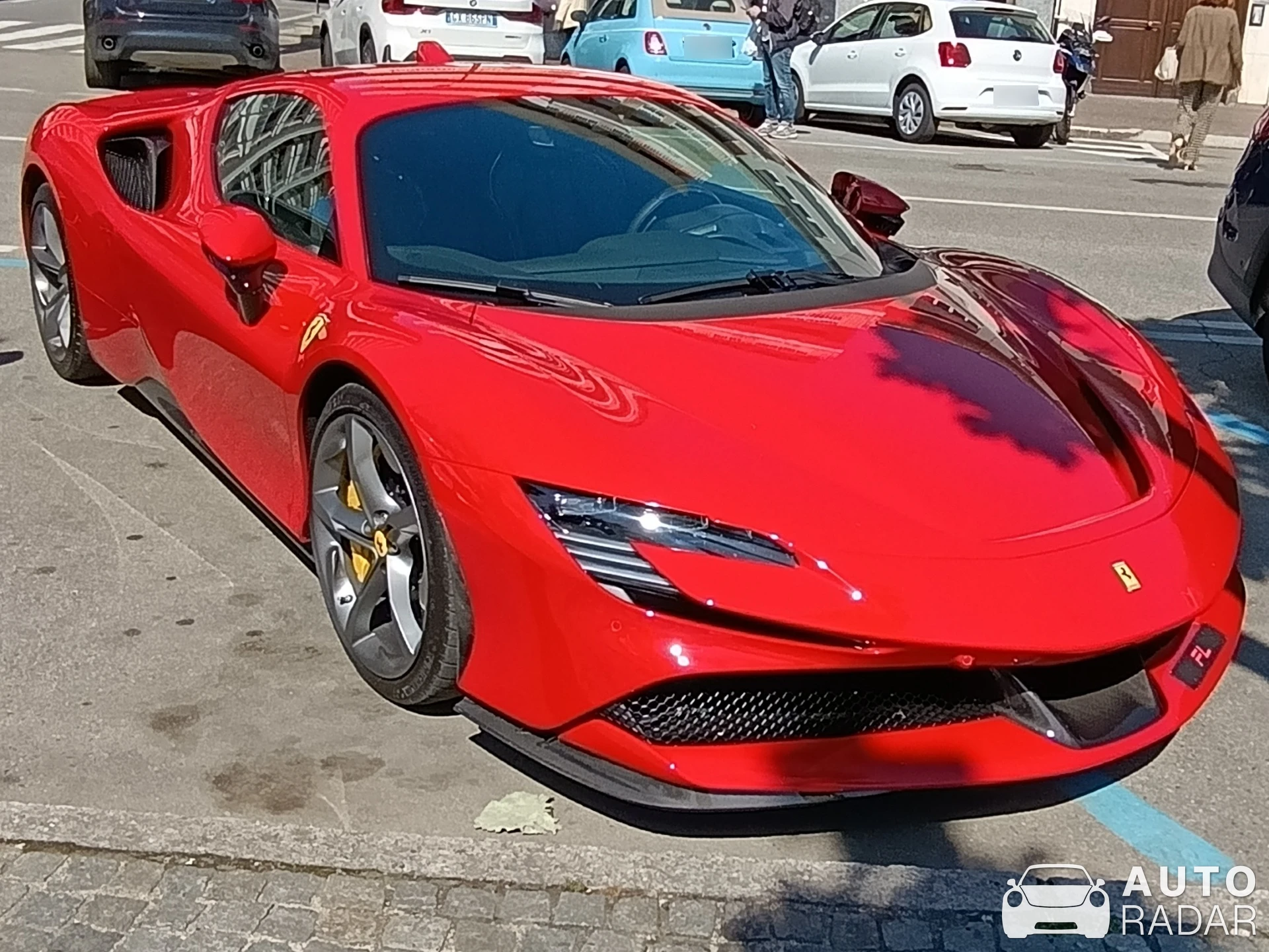 Ferrari SF90 Stradale spotted in Novara