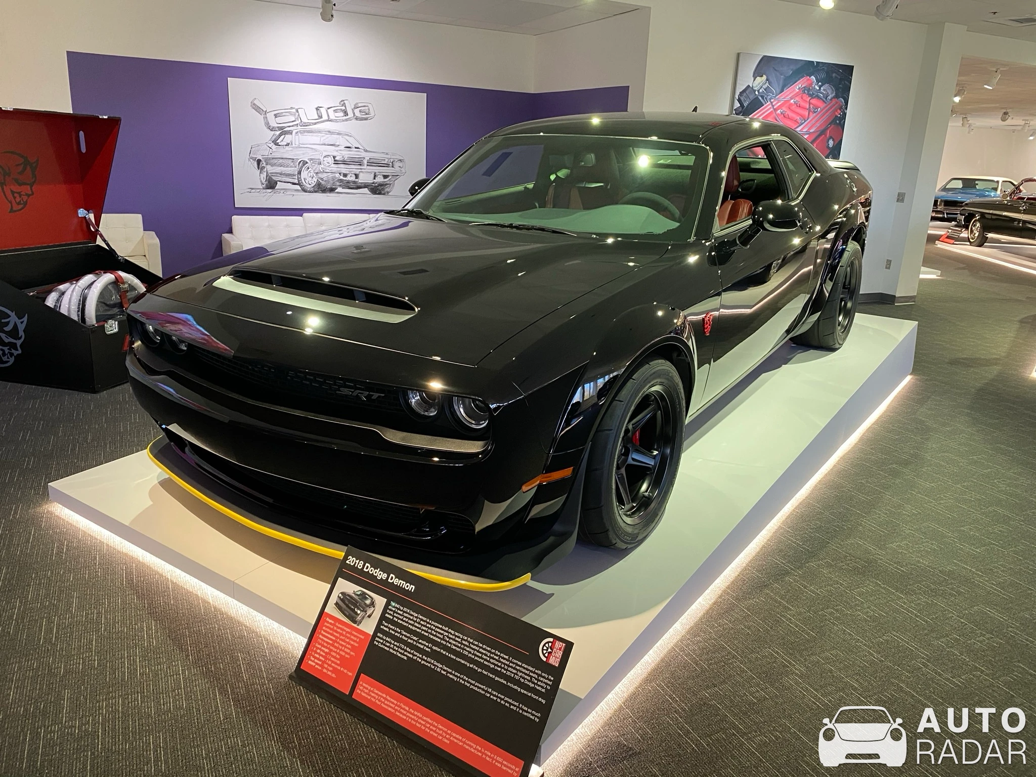 Dodge Challenger SRT Demon spotted in Portsmouth