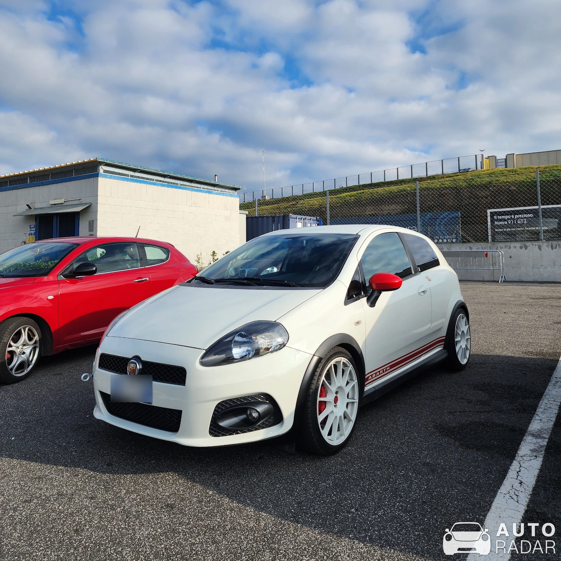 Abarth Grande Punto spotted in Campagnano di Roma