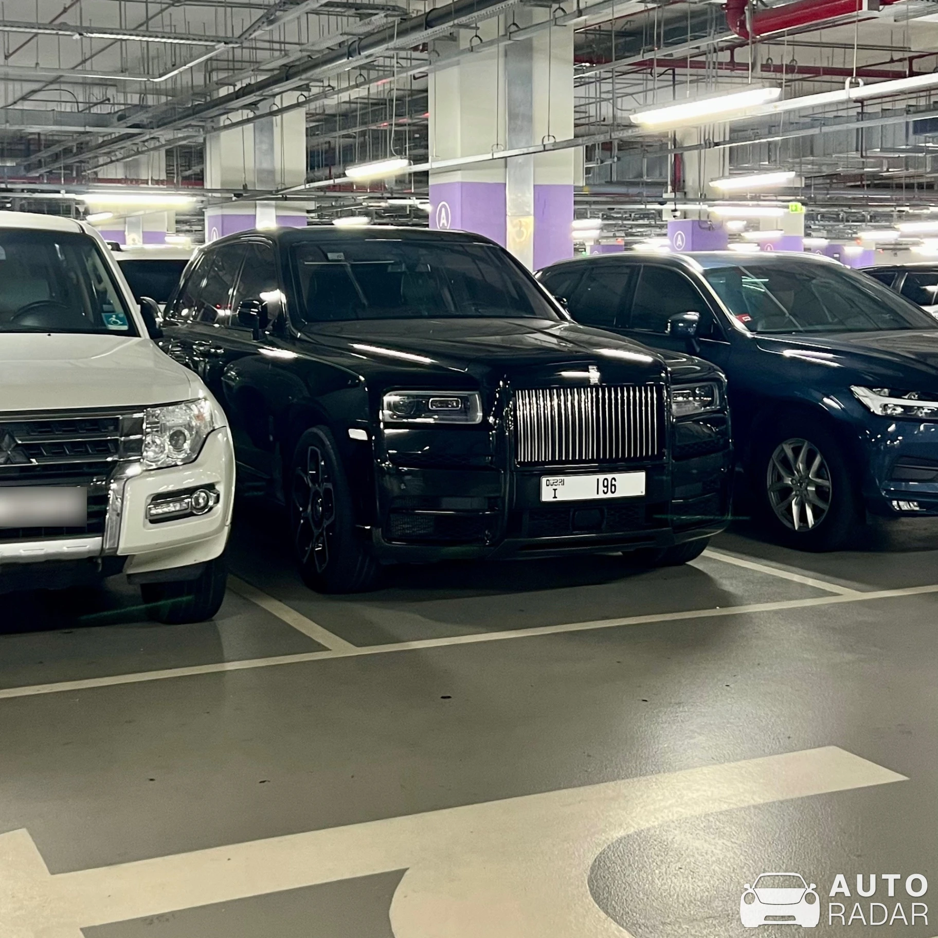 Rolls-Royce Cullinan Black Badge spotted in Abu Dhabi, United Arab Emirates