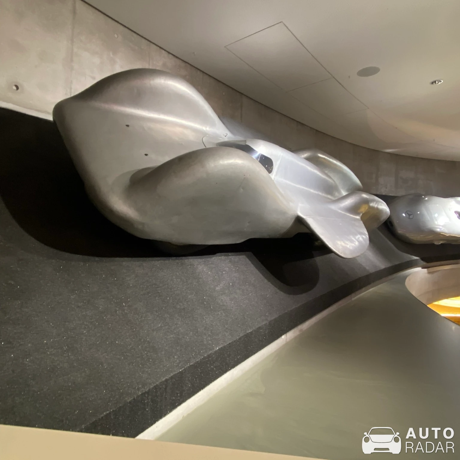 Mercedes-Benz T80 spotted in Stuttgart