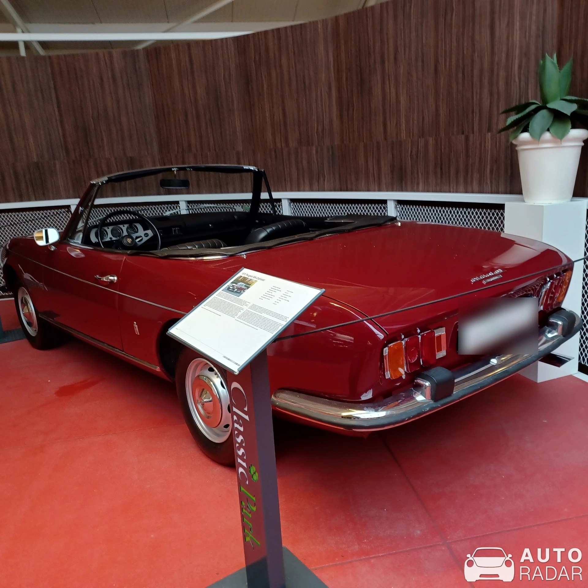 Peugeot 504 Cabriolet spotted