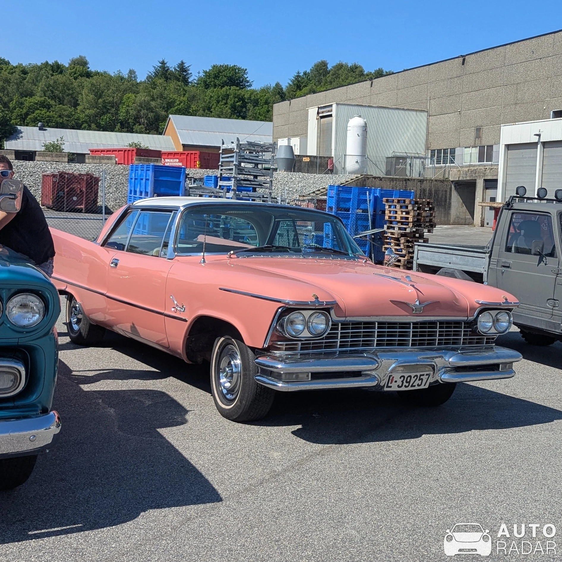 Chrysler Imperial Crown Convertible spotted in Hommersåk