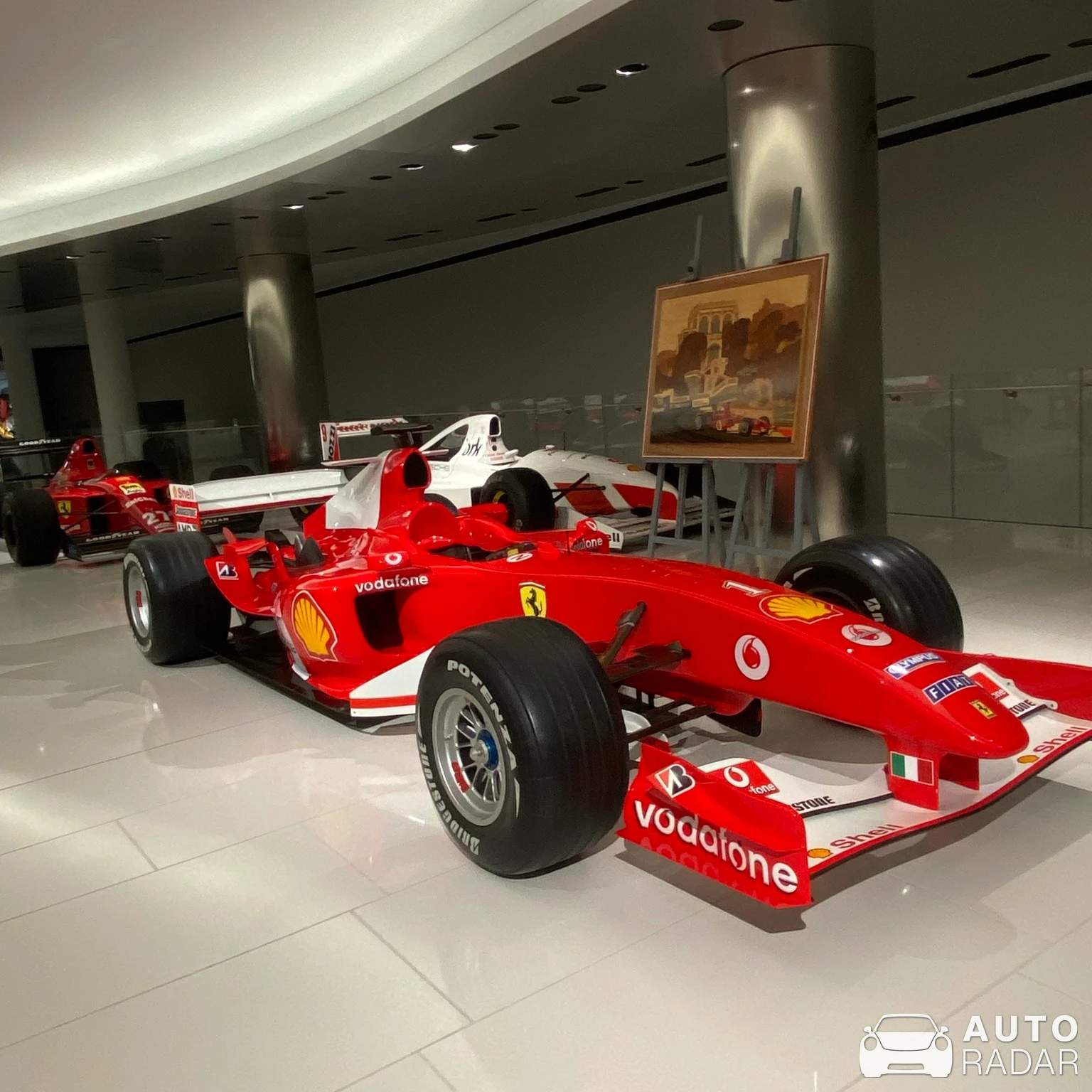 Ferrari F2004 spotted in Mónaco