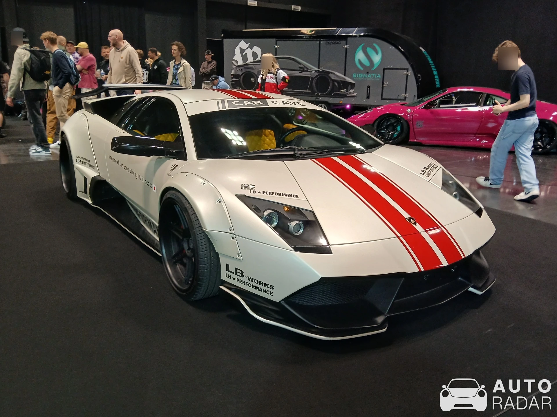 Lamborghini Murciélago LP640 Liberty Walk LB Performance spotted in Kortrijk