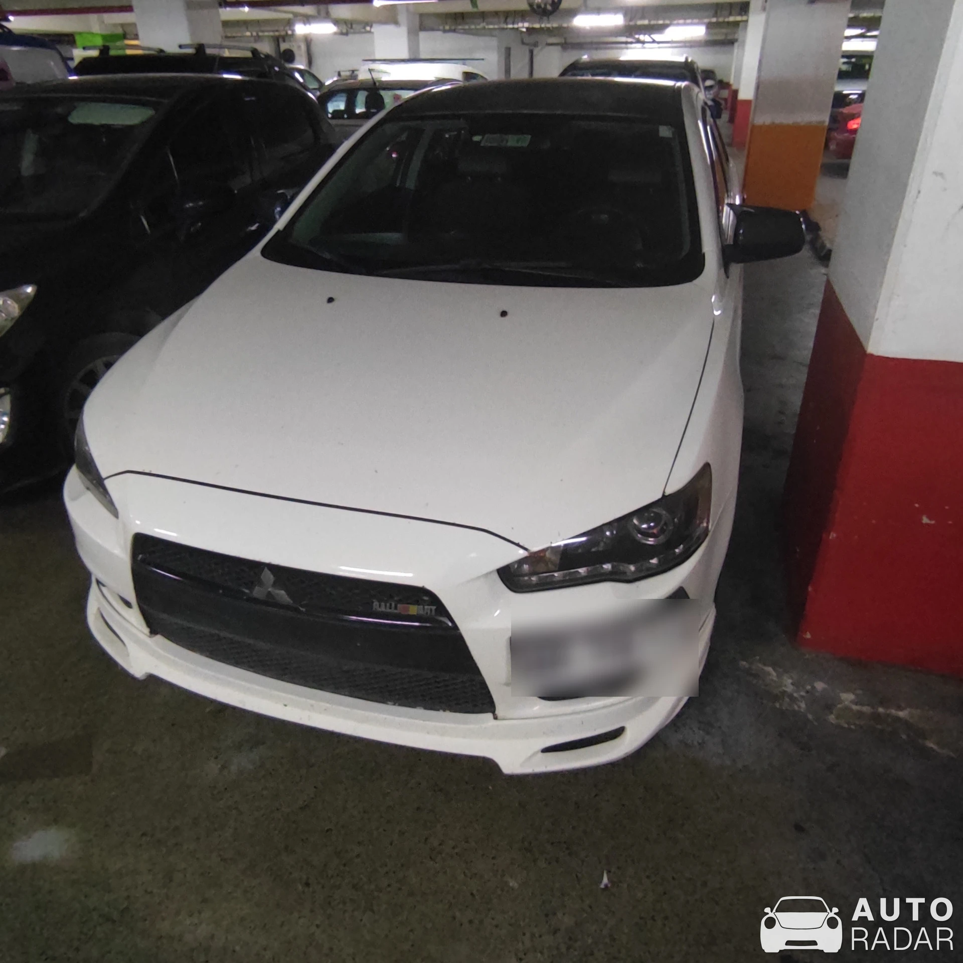 Mitsubishi Lancer Evolution X Ralliart spotted in Puerto Montt