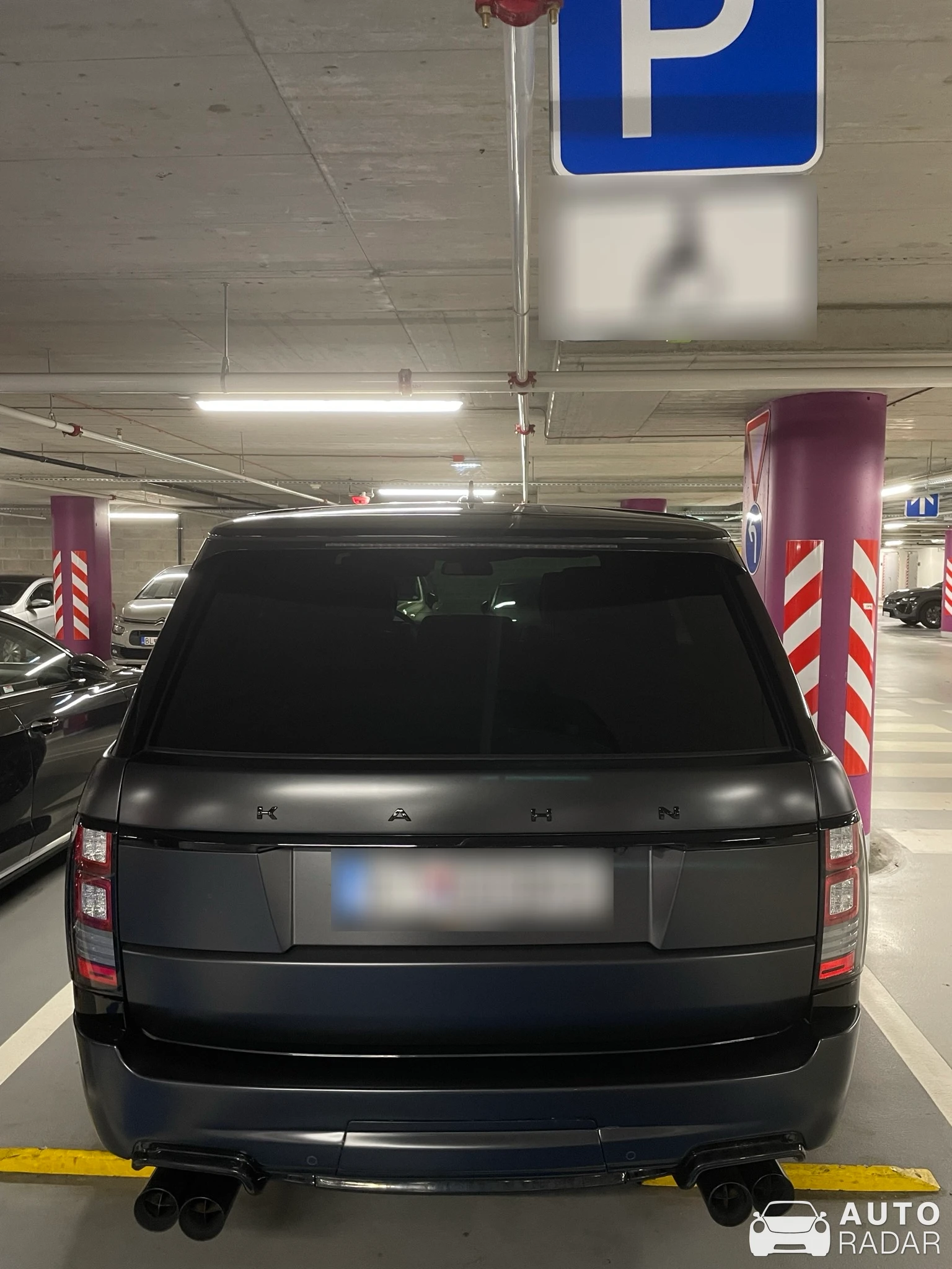 Land Rover Range Rover KANH spotted