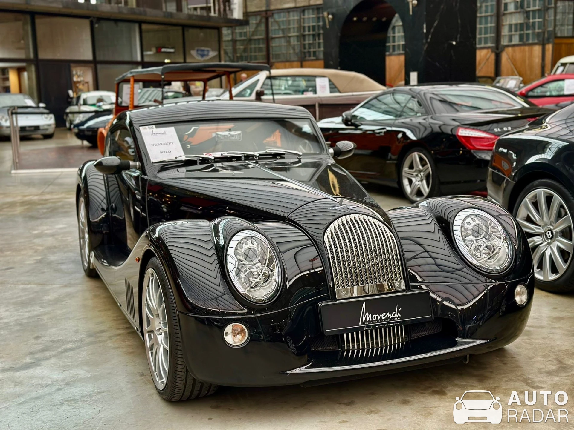 Morgan Aeromax Coupé spotted in Düsseldorf