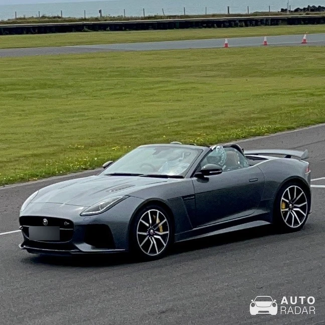 Jaguar F-Type SVR Convertible spotted