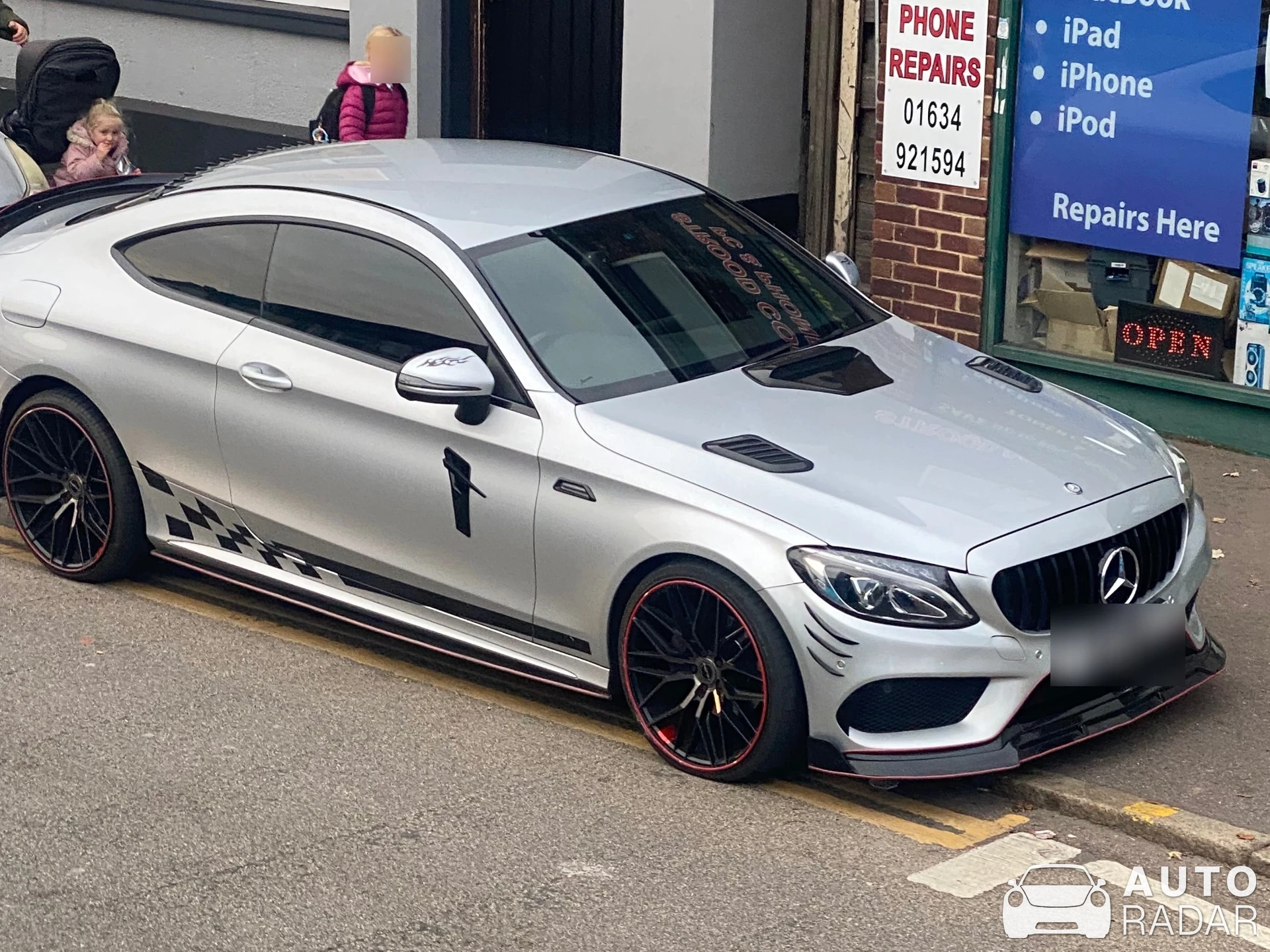 Mercedes-AMG C 63 Coupé C205 Edition 1 spotted in Rochester, United Kingdom