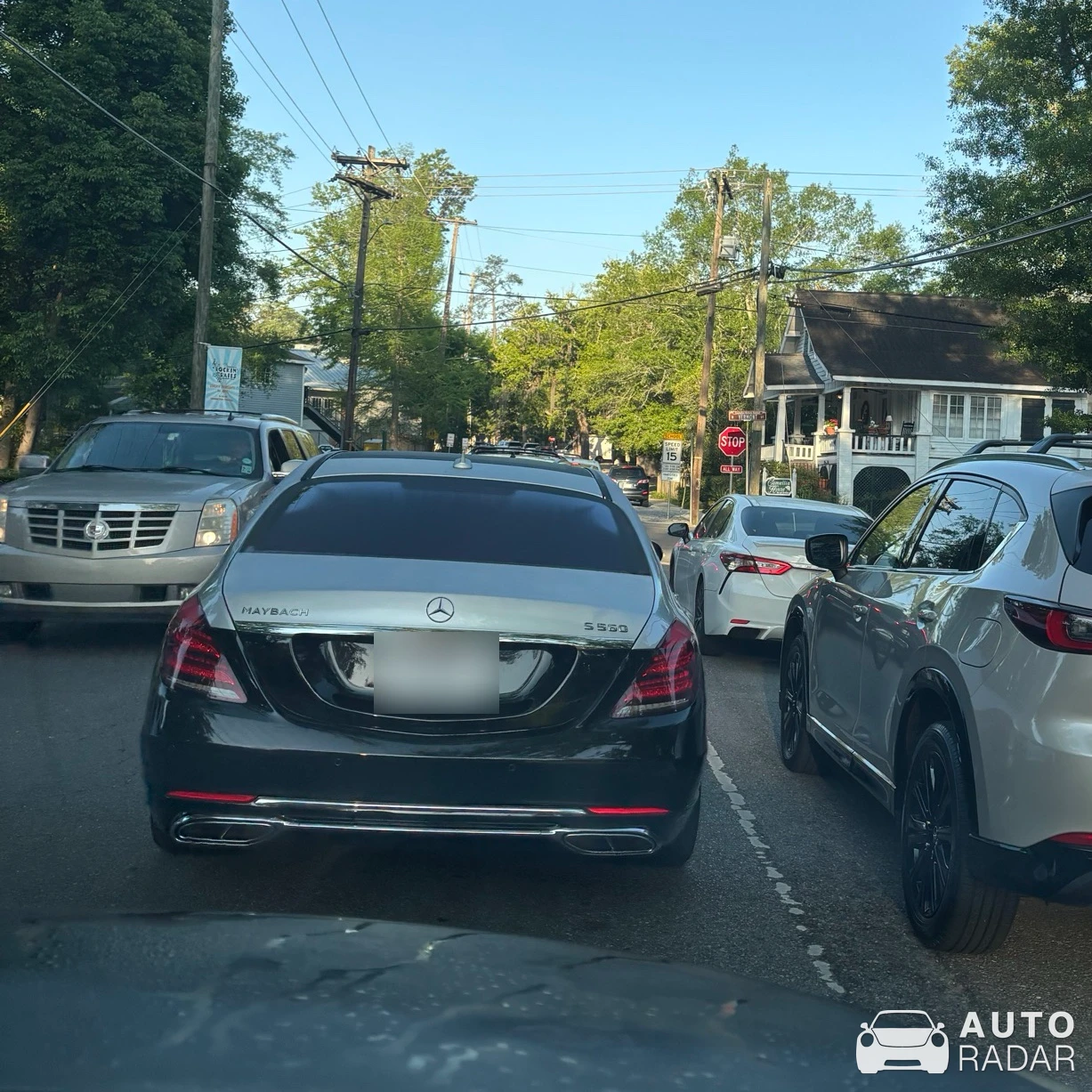 Mercedes-Maybach S 550 4MATIC spotted in Covington