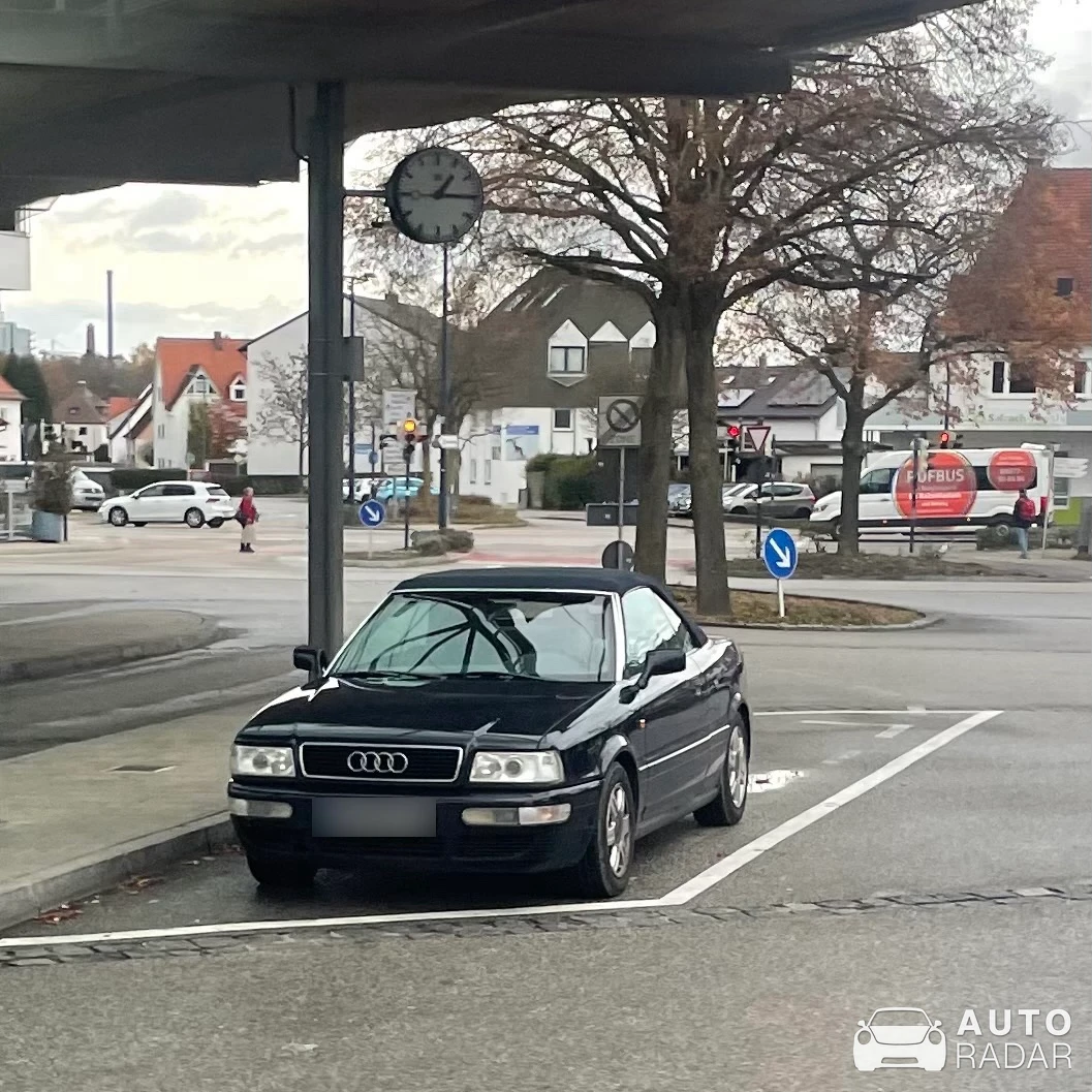 Audi 80 Cabriolet spotted in Burghausen