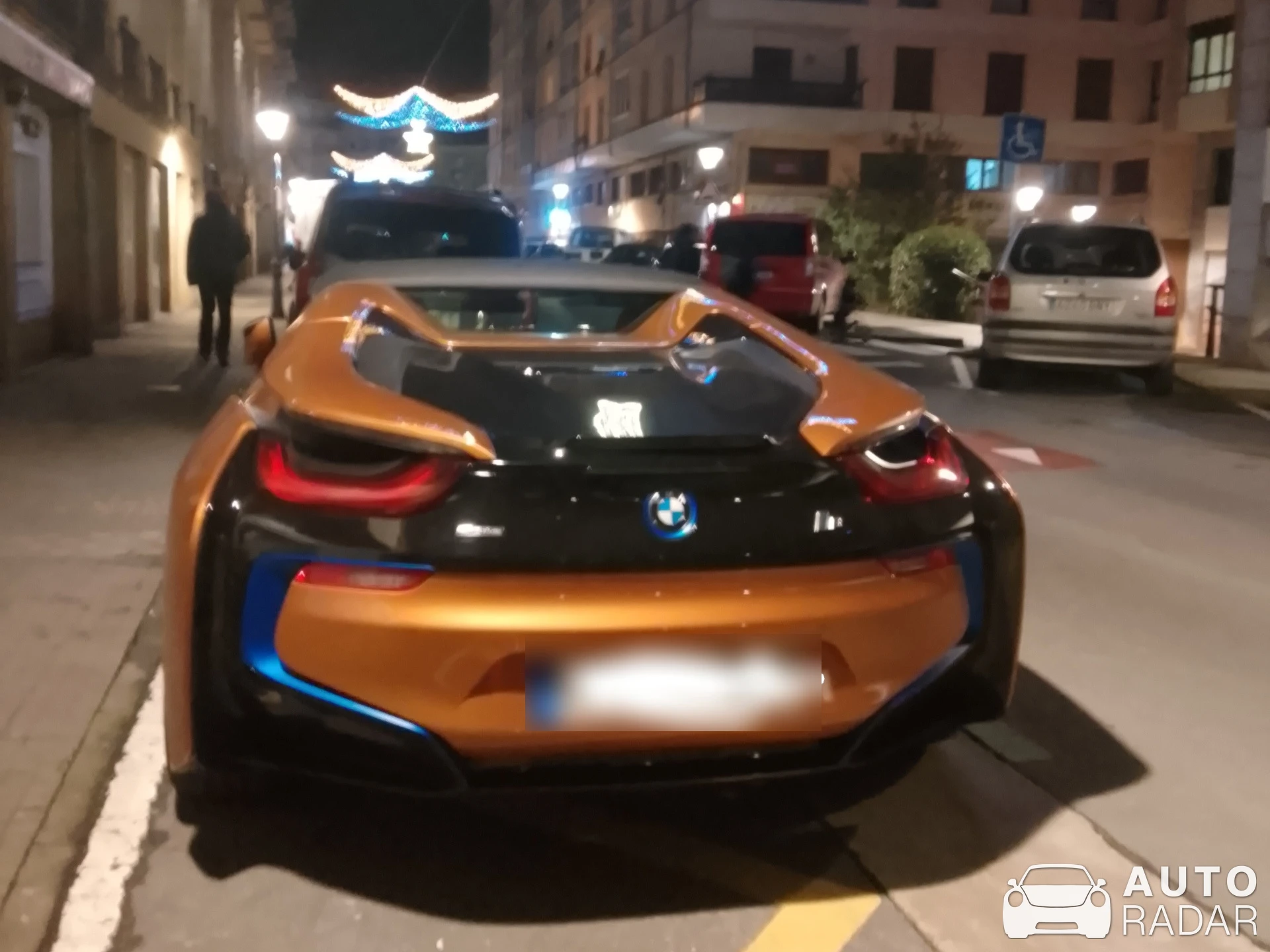 BMW i8 Roadster spotted in Zubieta