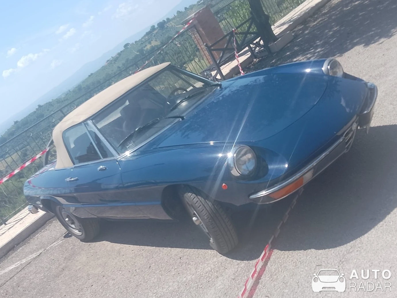 Alfa Romeo 8C Spider spotted in Rieti