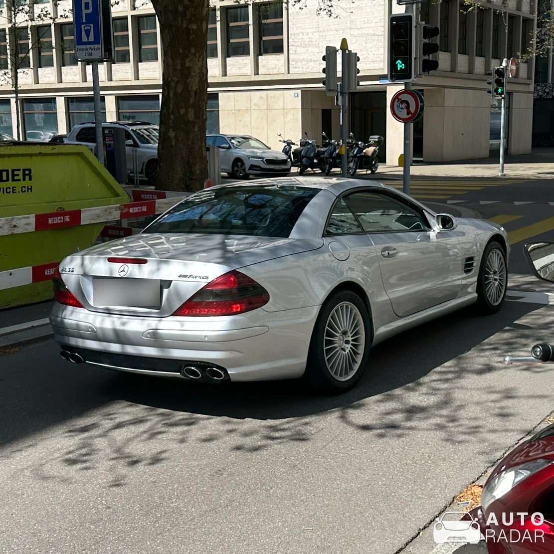 Mercedes-Benz SL 55 AMG R129 spotted in Zürich