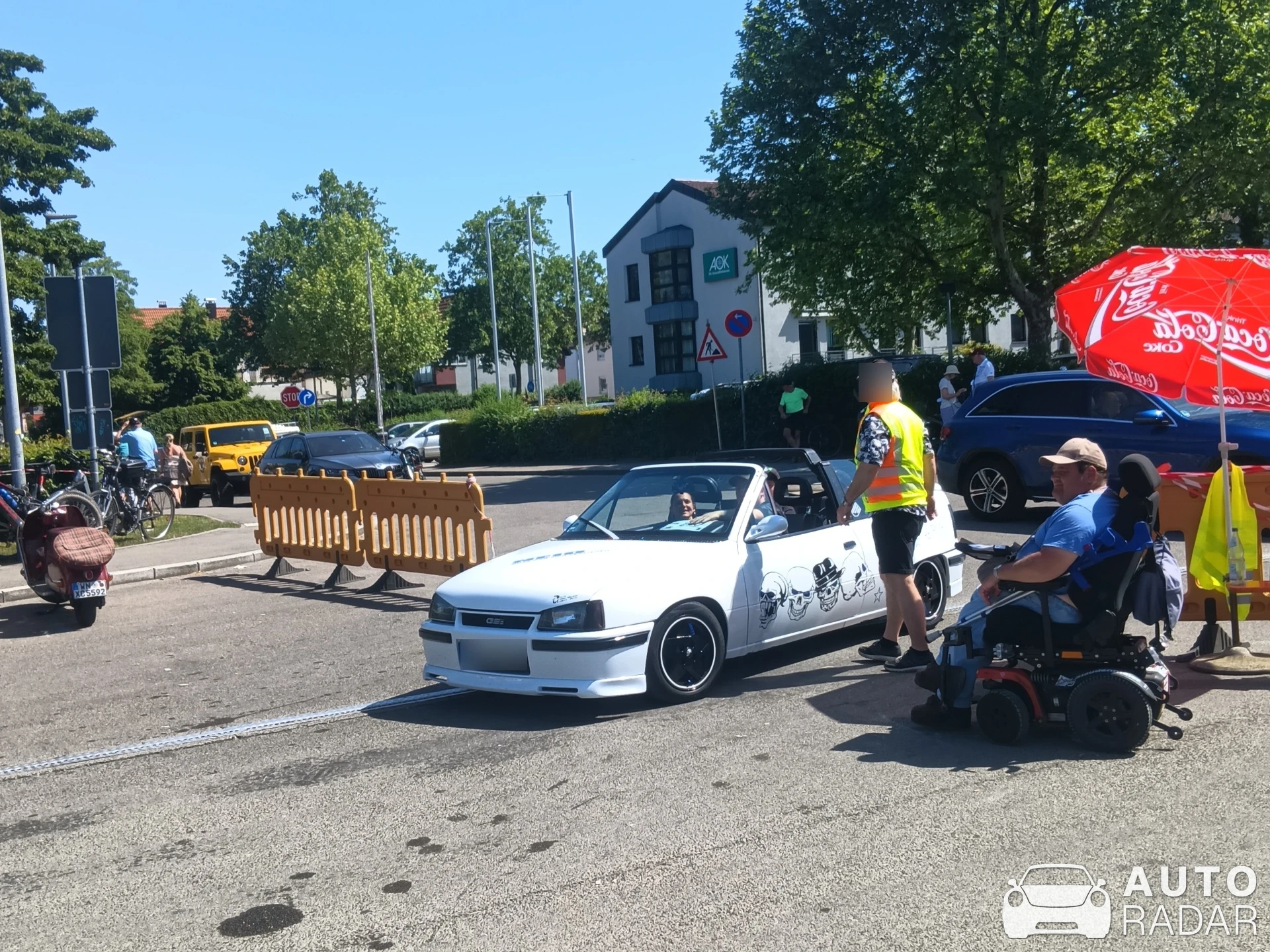 Opel Kadett E GSi Cabriolet spotted