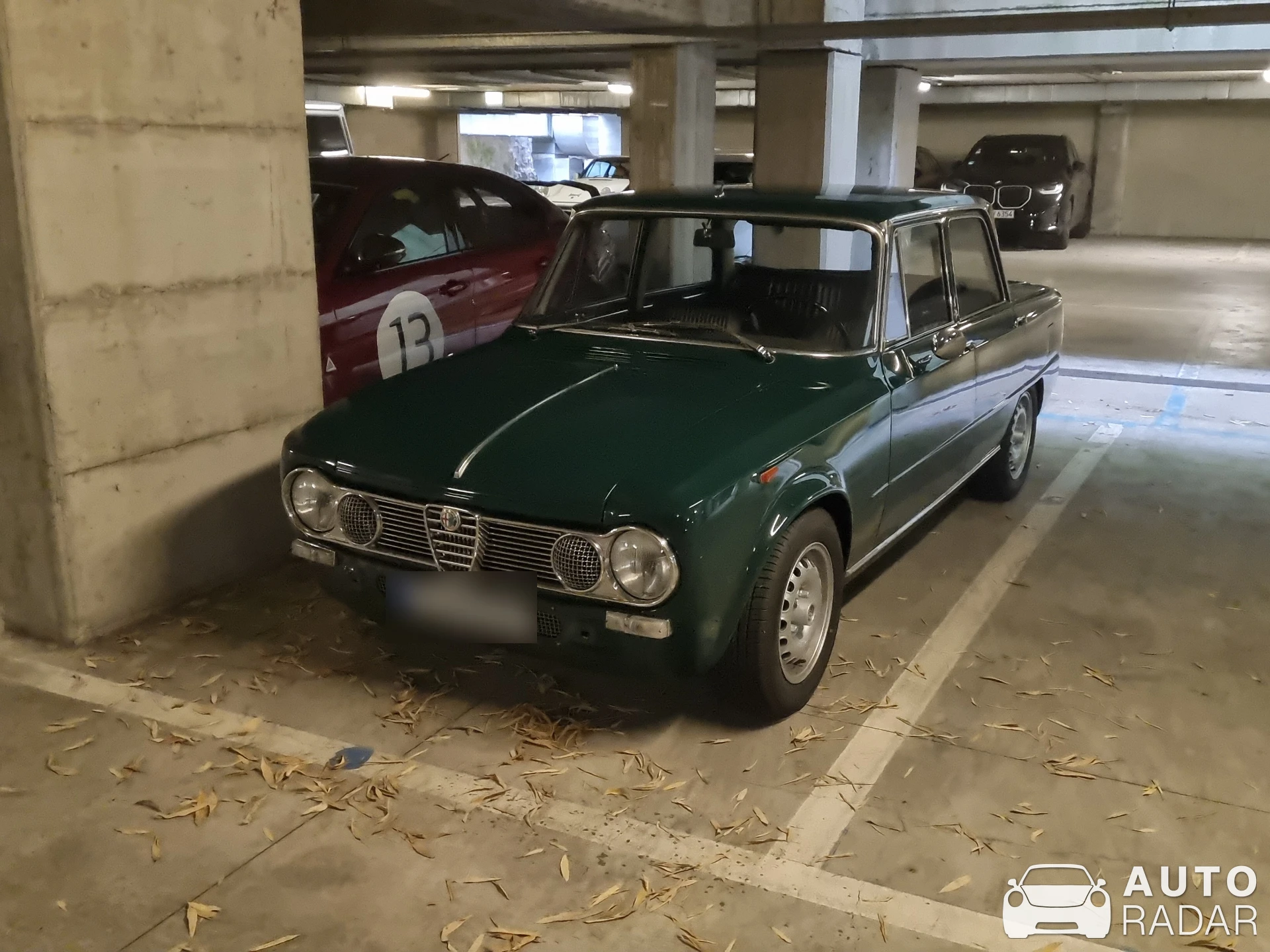 Alfa Romeo Giulia Super 1.3 spotted in Cernobbio