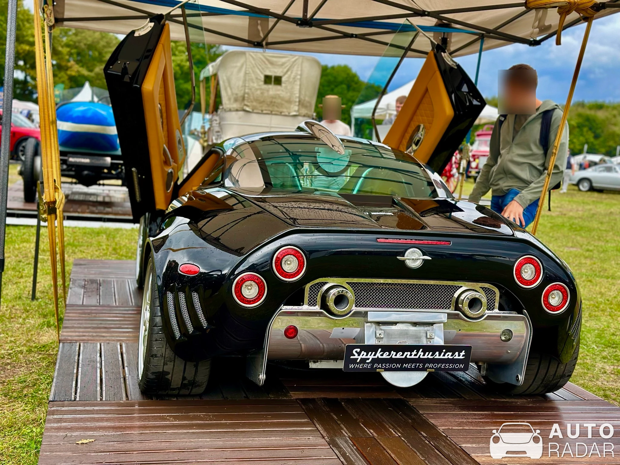Spyker C8 Laviolette SWB spotted in Beesd