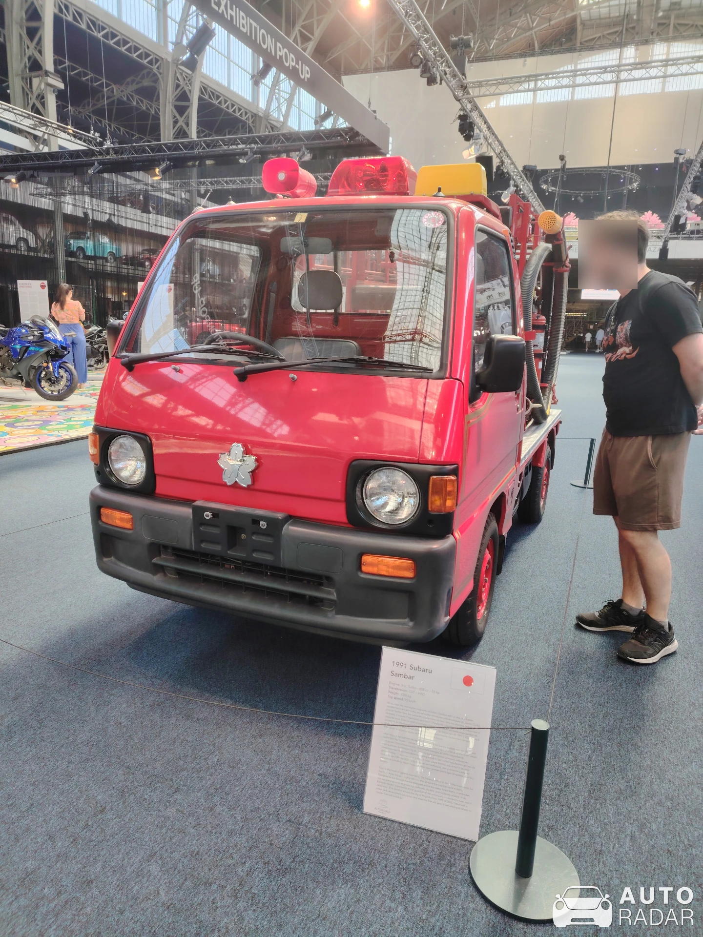 Subaru Sambar spotted in Brussels
