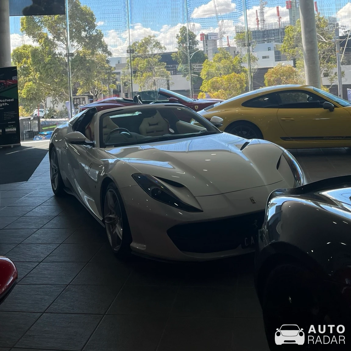 Ferrari 812 GTS spotted in Docklands, Australia