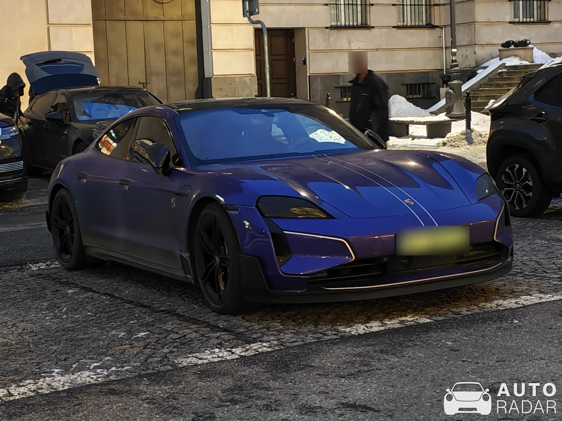 Porsche Taycan Turbo GT spotted in Warszawa