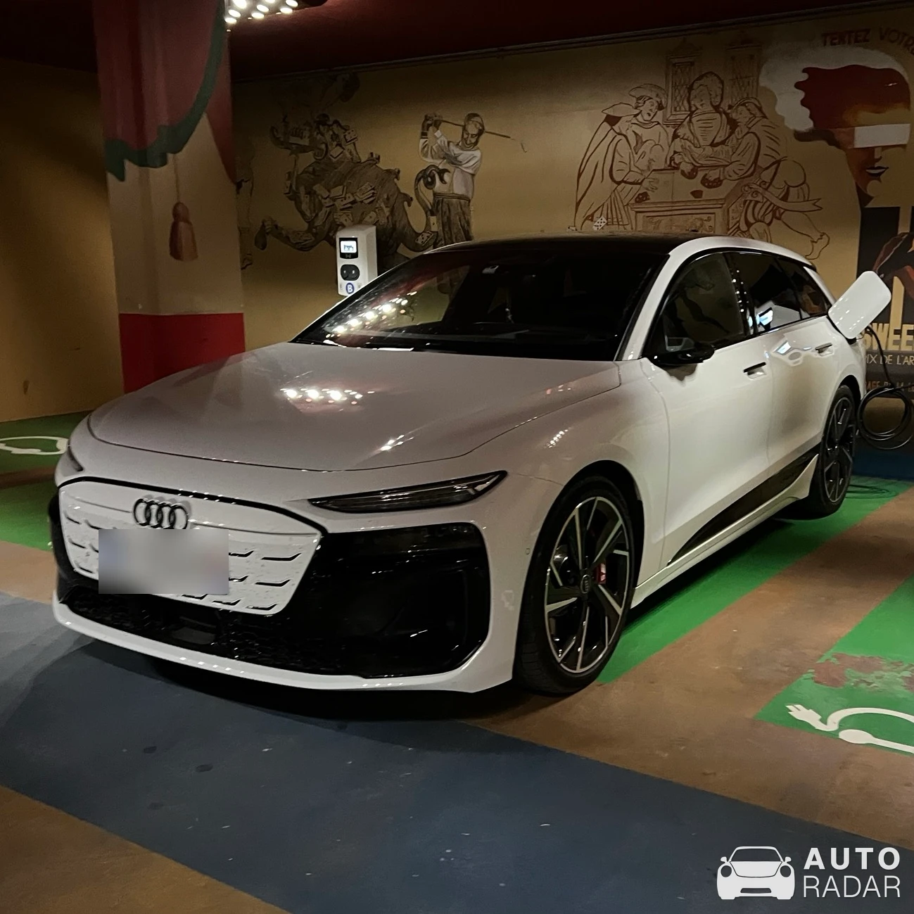 Audi S6 E-Tron spotted in Aix-les-Bains