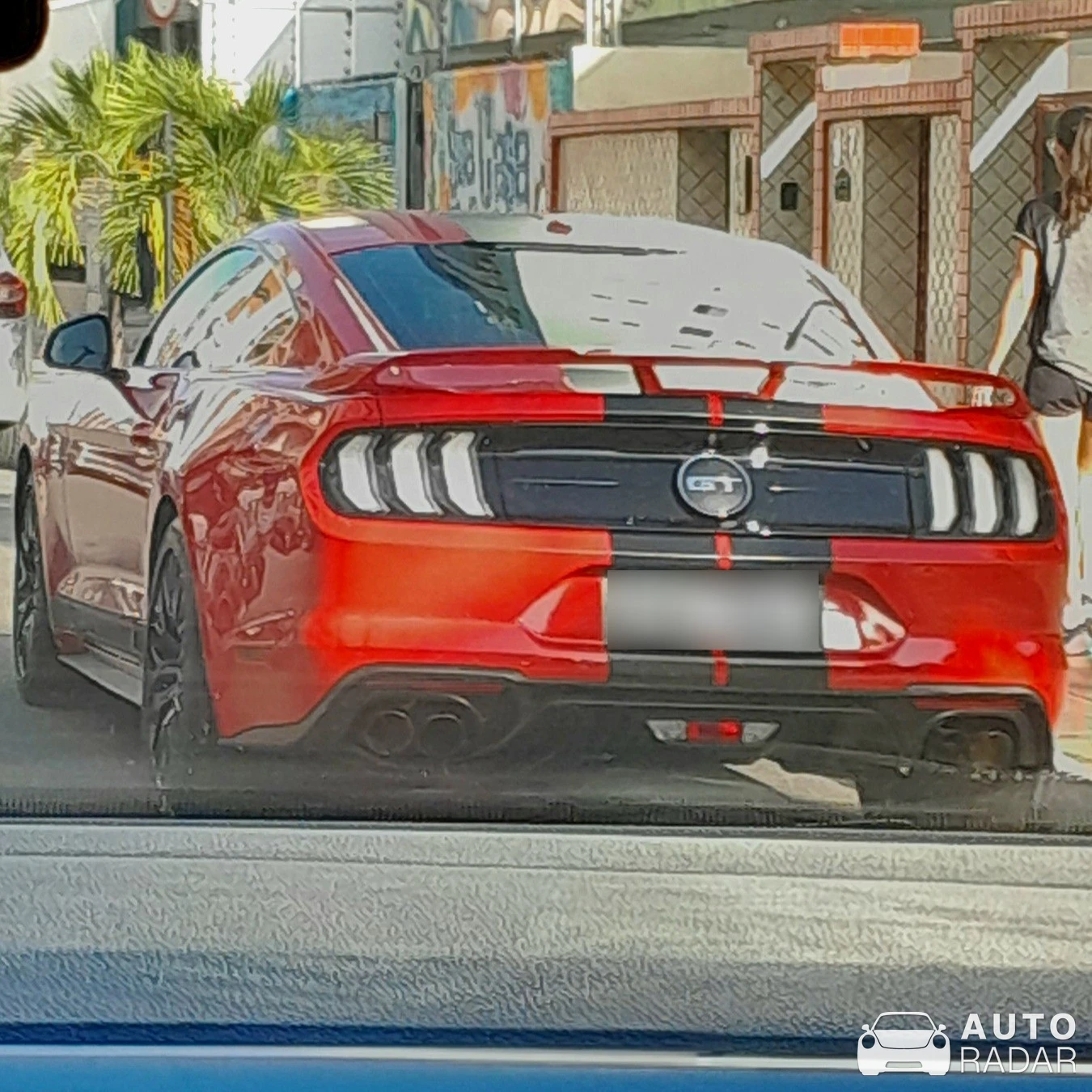 Ford Mustang GT spotted in Cabo Branco, Brasil