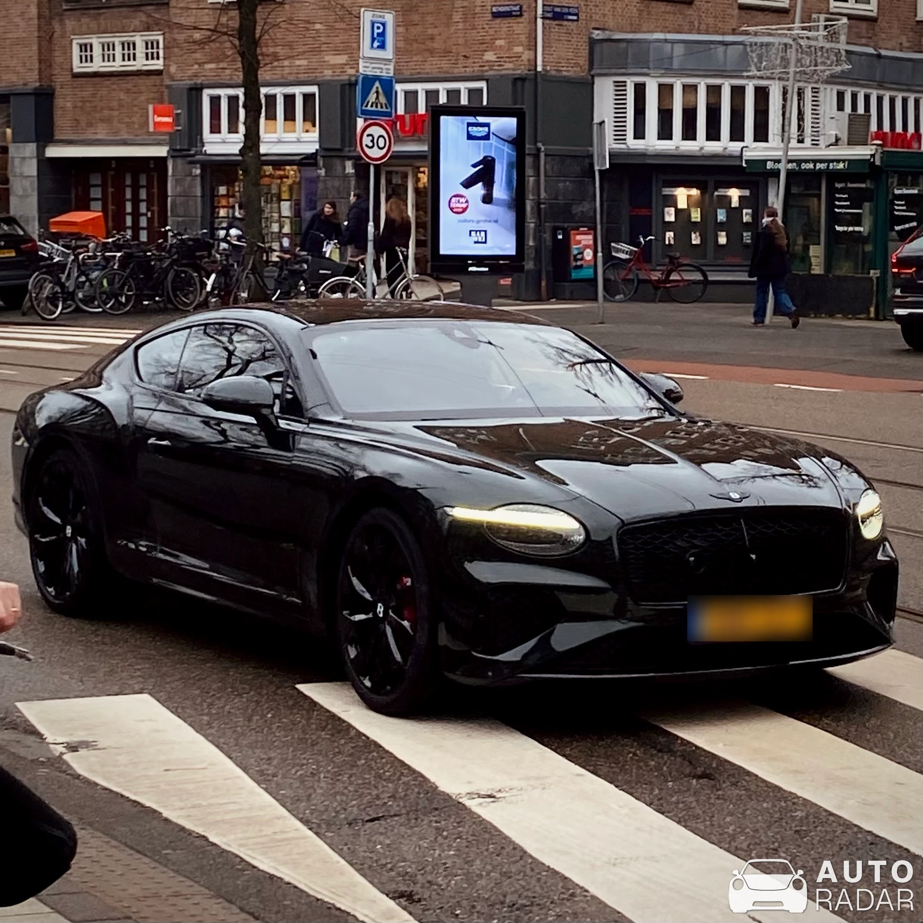 Bentley Continental GT V8 Azure 2024 spotted in Amsterdam