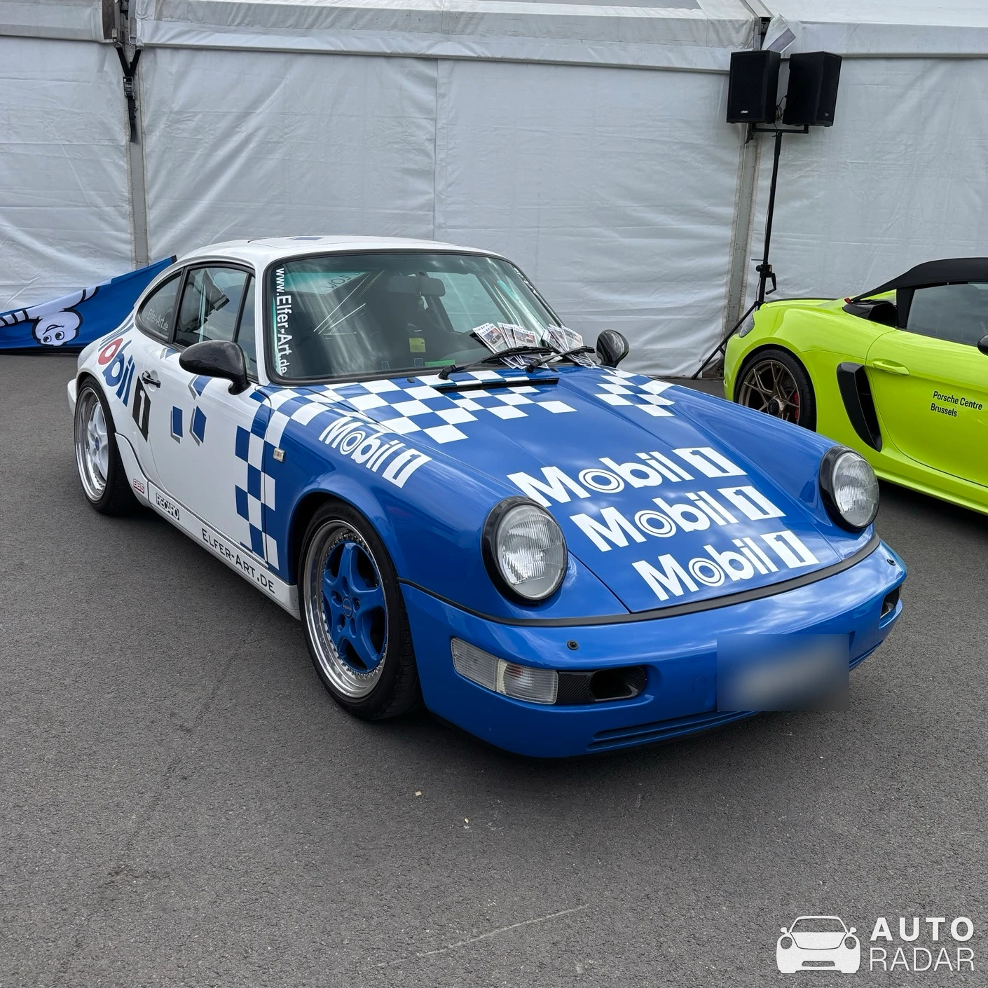 Porsche 964 Carrera Cup spotted in Stavelot