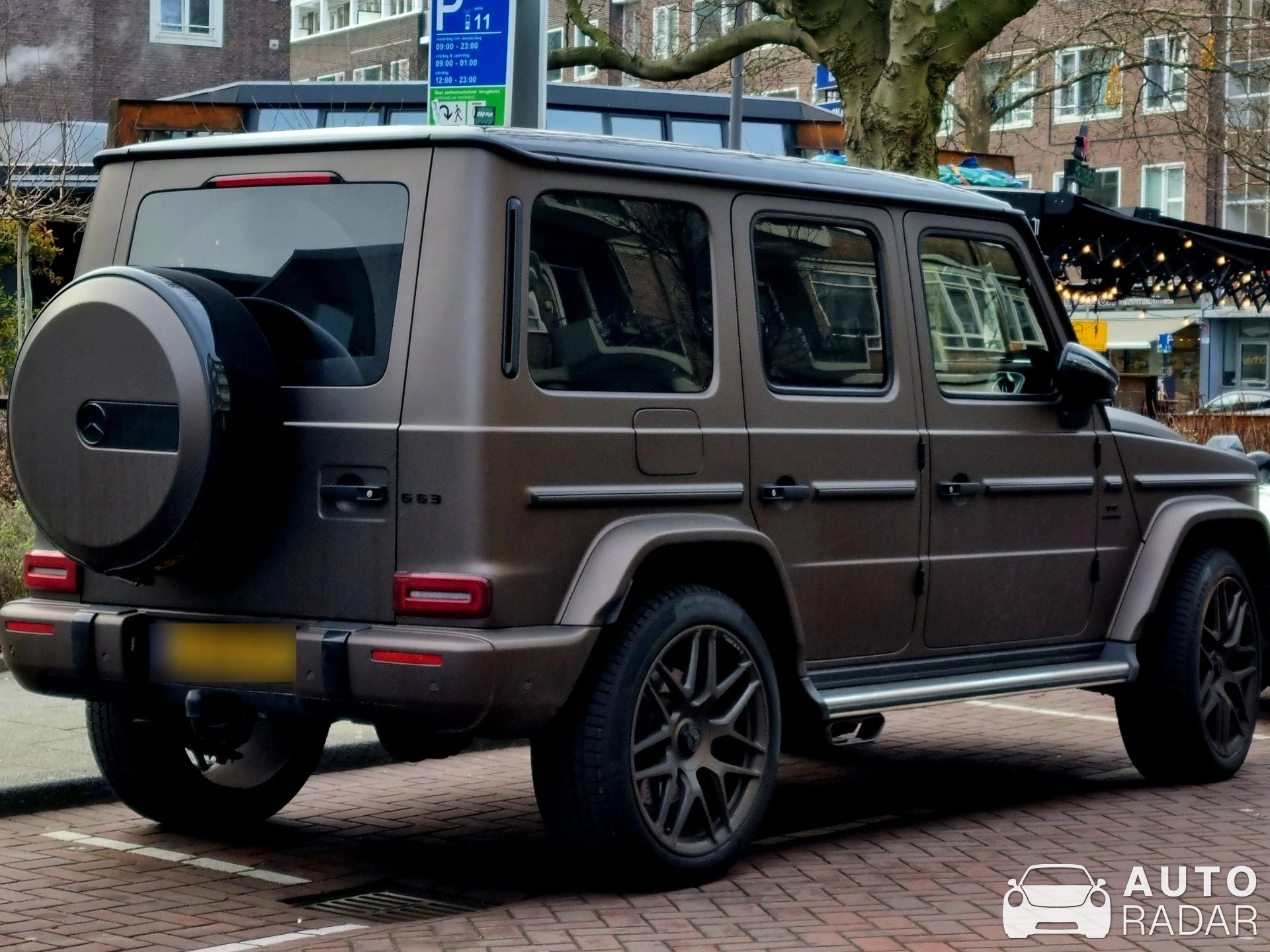 Mercedes-Benz G 63 W463 spotted in Rotterdam, Netherlands