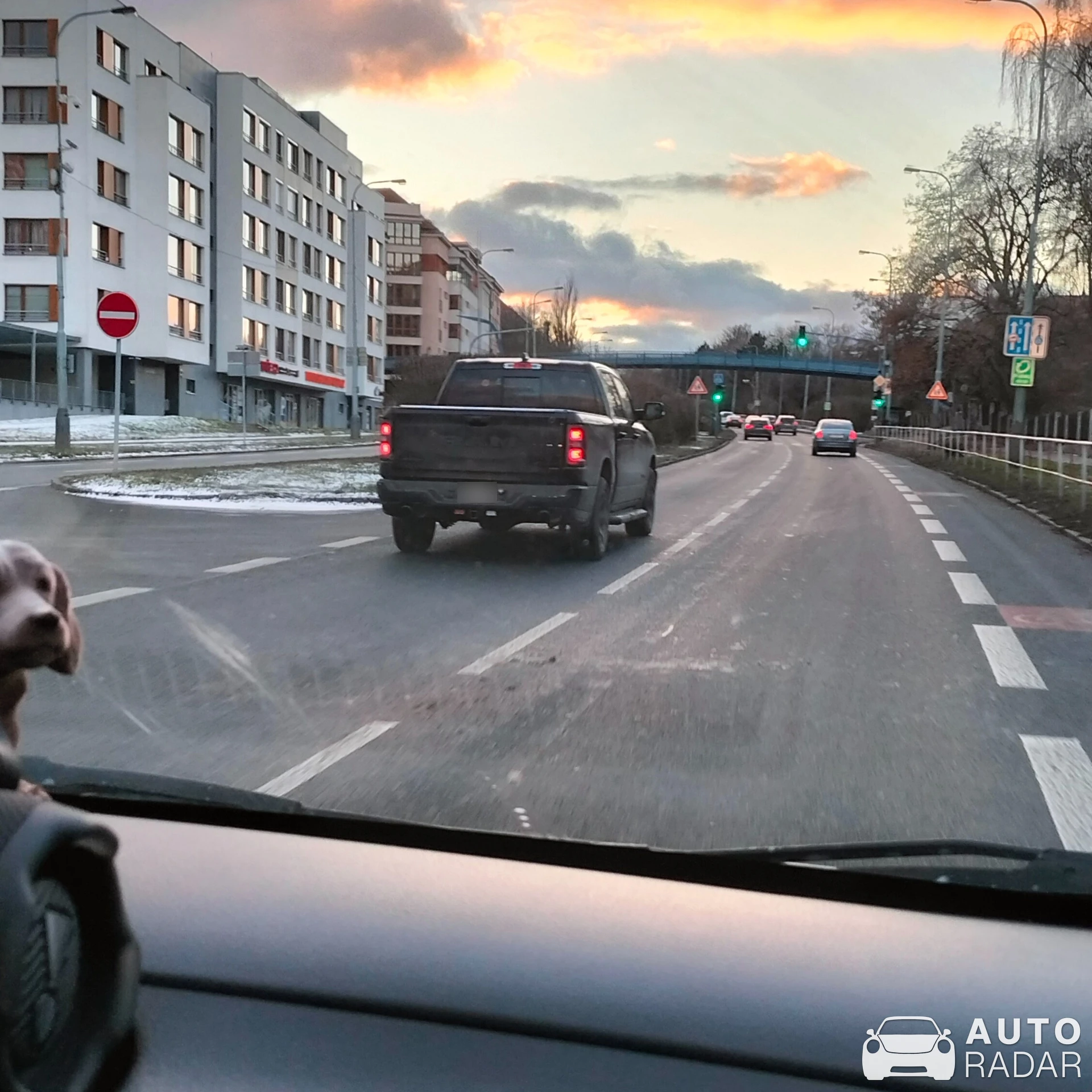 Dodge RAM 1500 Night Edition spotted in Praha