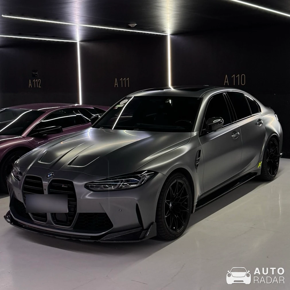 BMW M3 G80 Sedan Competition spotted in Barcelona, España