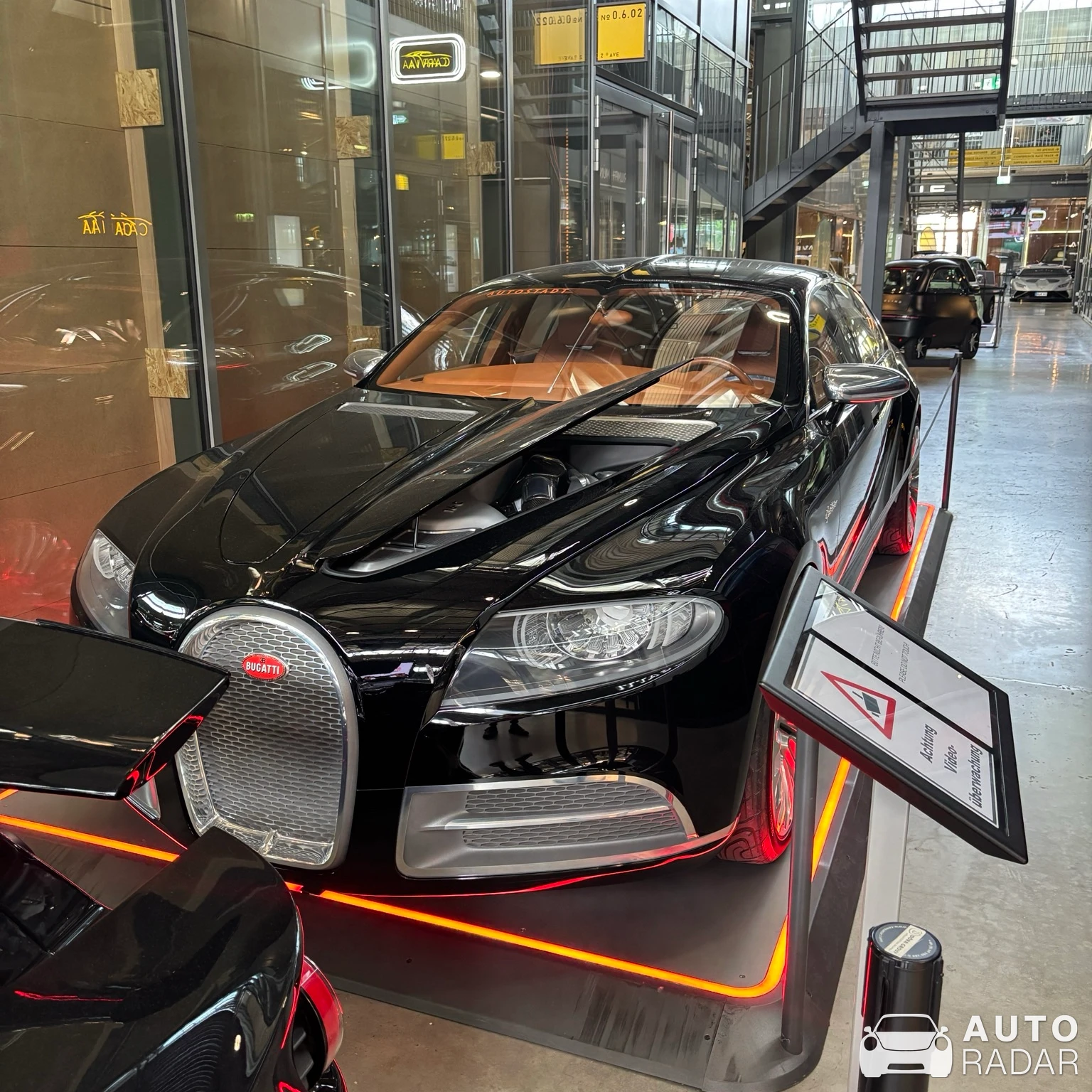 Bugatti 16C Galibier spotted in München