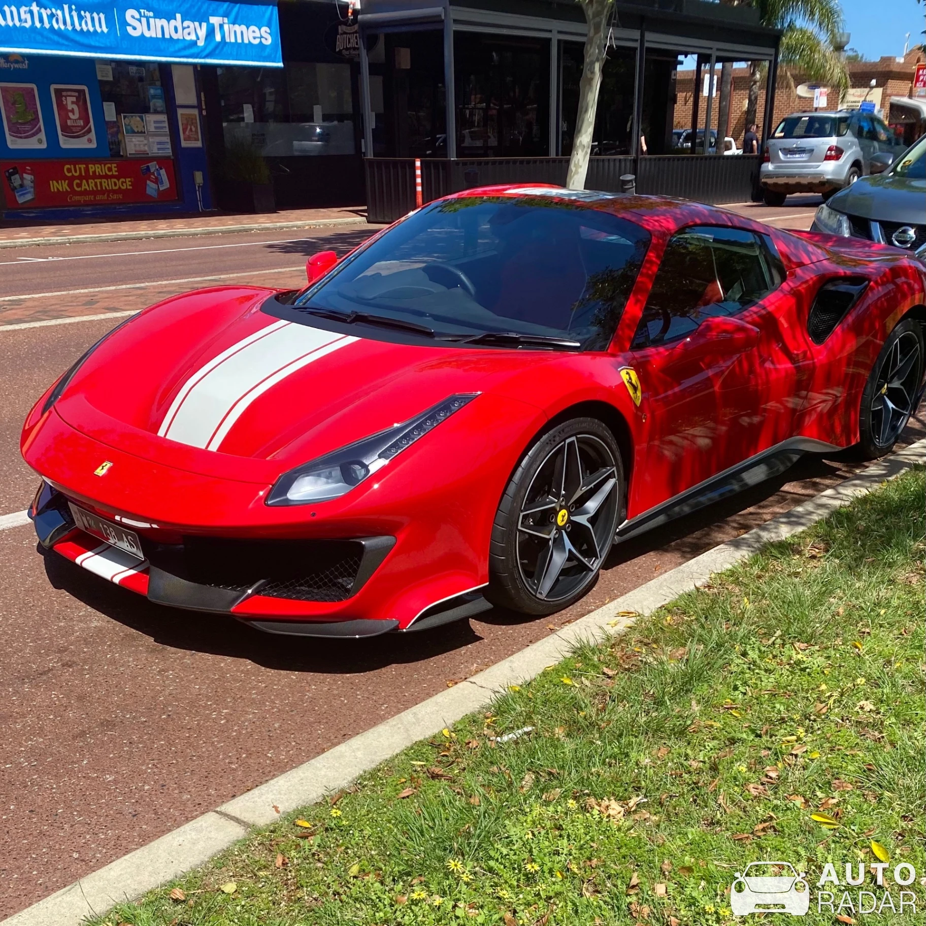 Ferrari 488 Pista Spider spotted in South Perth, Australia